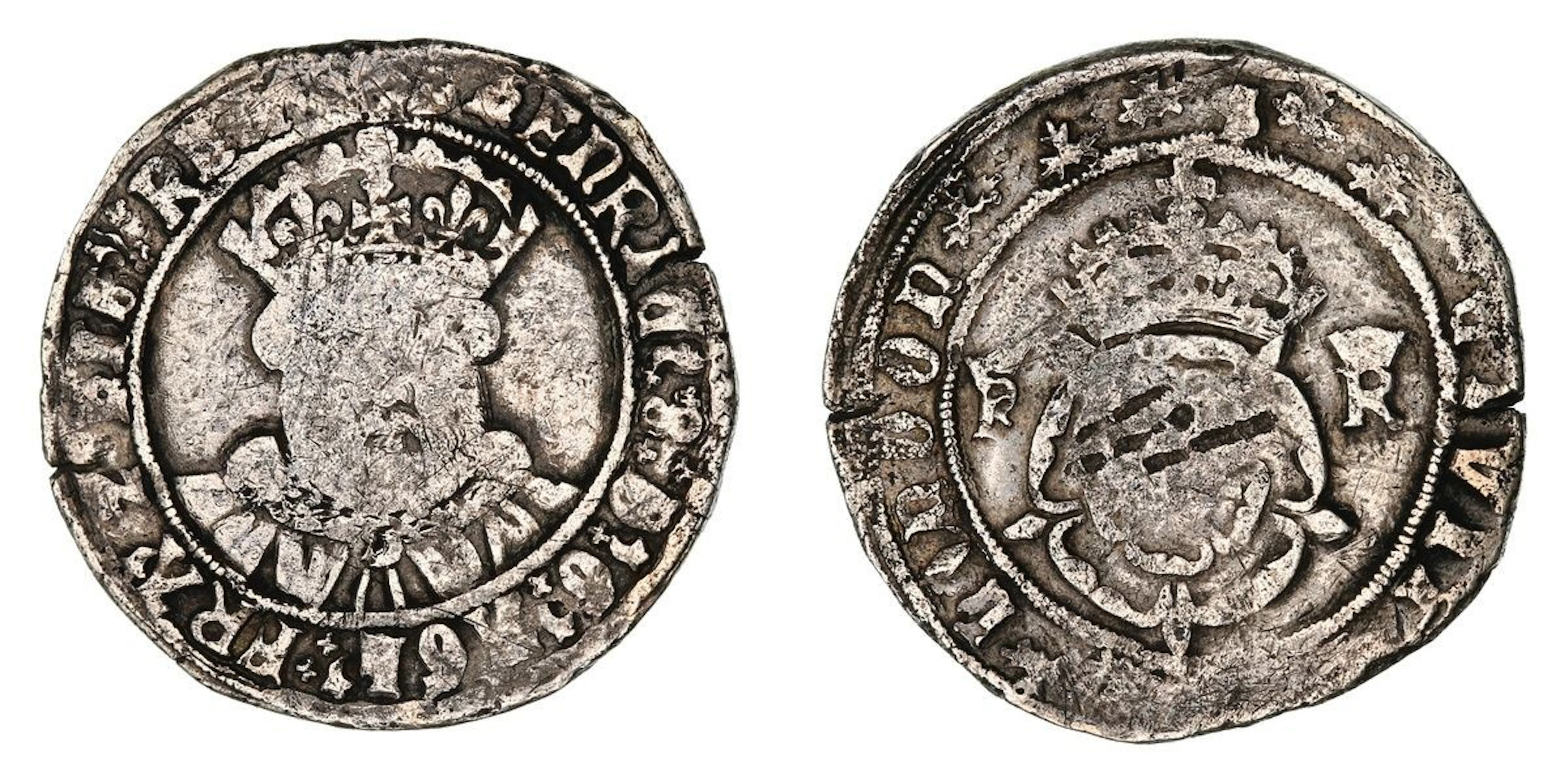 Henry VIII (1509-1547), Third Coinage, Testoon, 1544-1547, after Hans