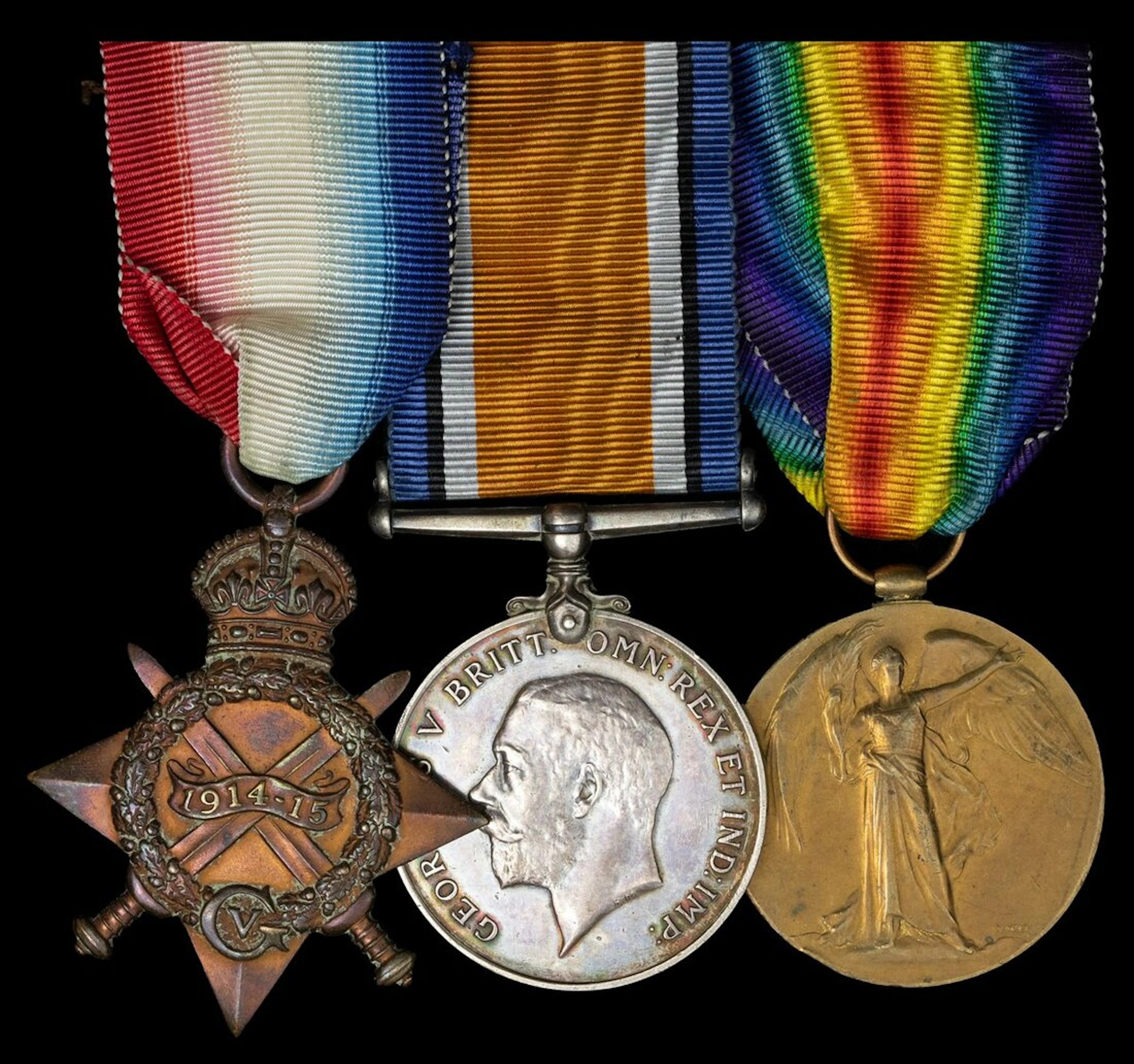 A Great War 1914-15 Star Trio awarded to Gunner W. R. Phillips, Royal
