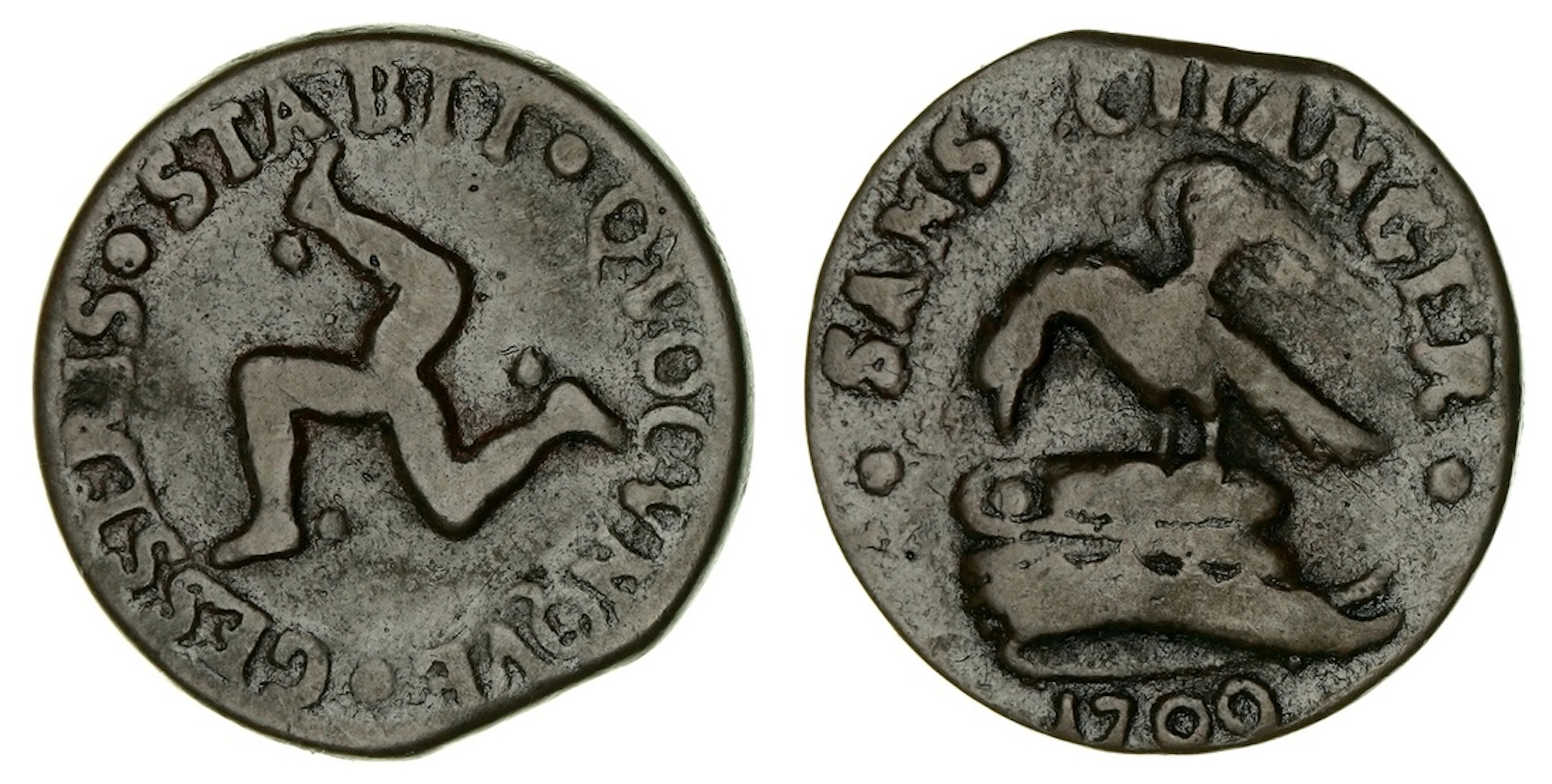 PCGS VG10 - XF | Isle of Man, James Stanley, Tenth Earl of Derby