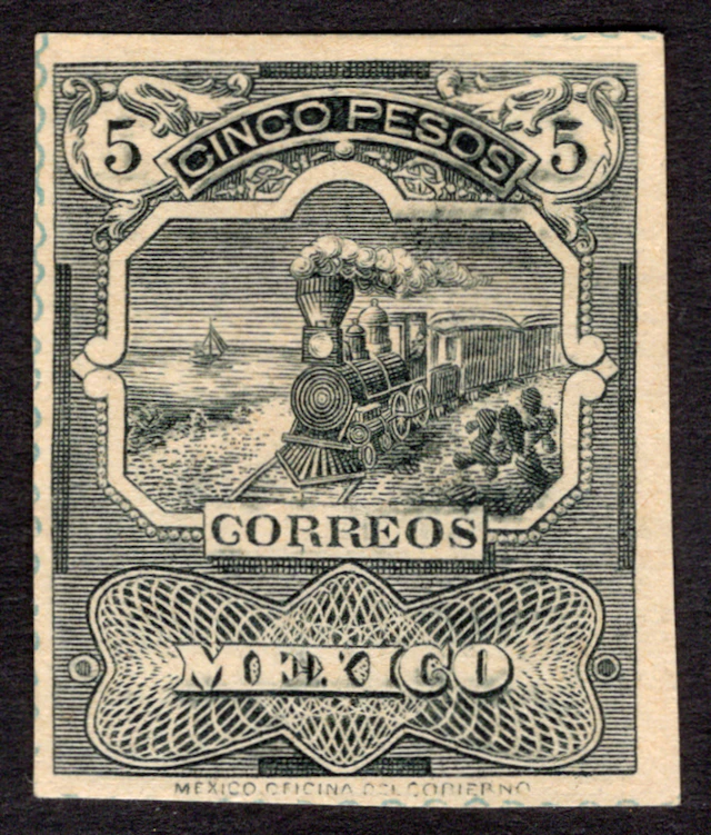 1884-1913 Post-Classic Period 1895, "Mulitas", 1c., 5c., 10c., 12c.