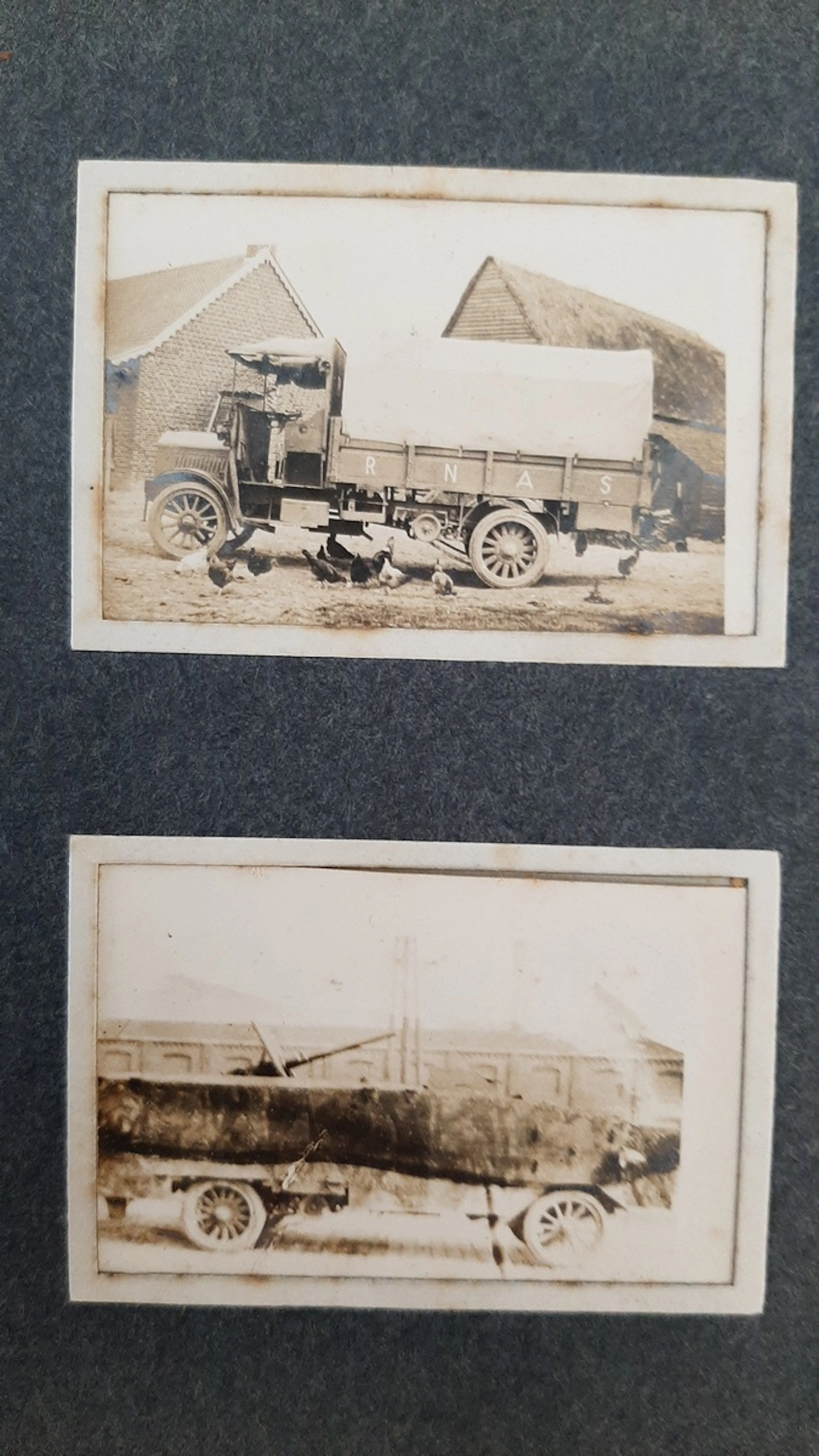 An unusual and well-preserved R.N.A.S. Armoured Cars photograph album