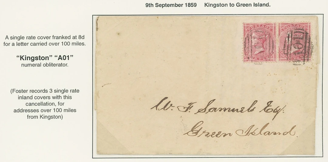 Jamaica Great Britain used in Jamaica Imperial Issues Authorised for