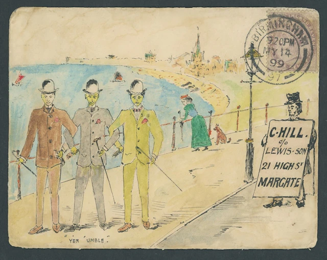 Great Britain Mulready Caricatures and Illustrated Envelopes 1899