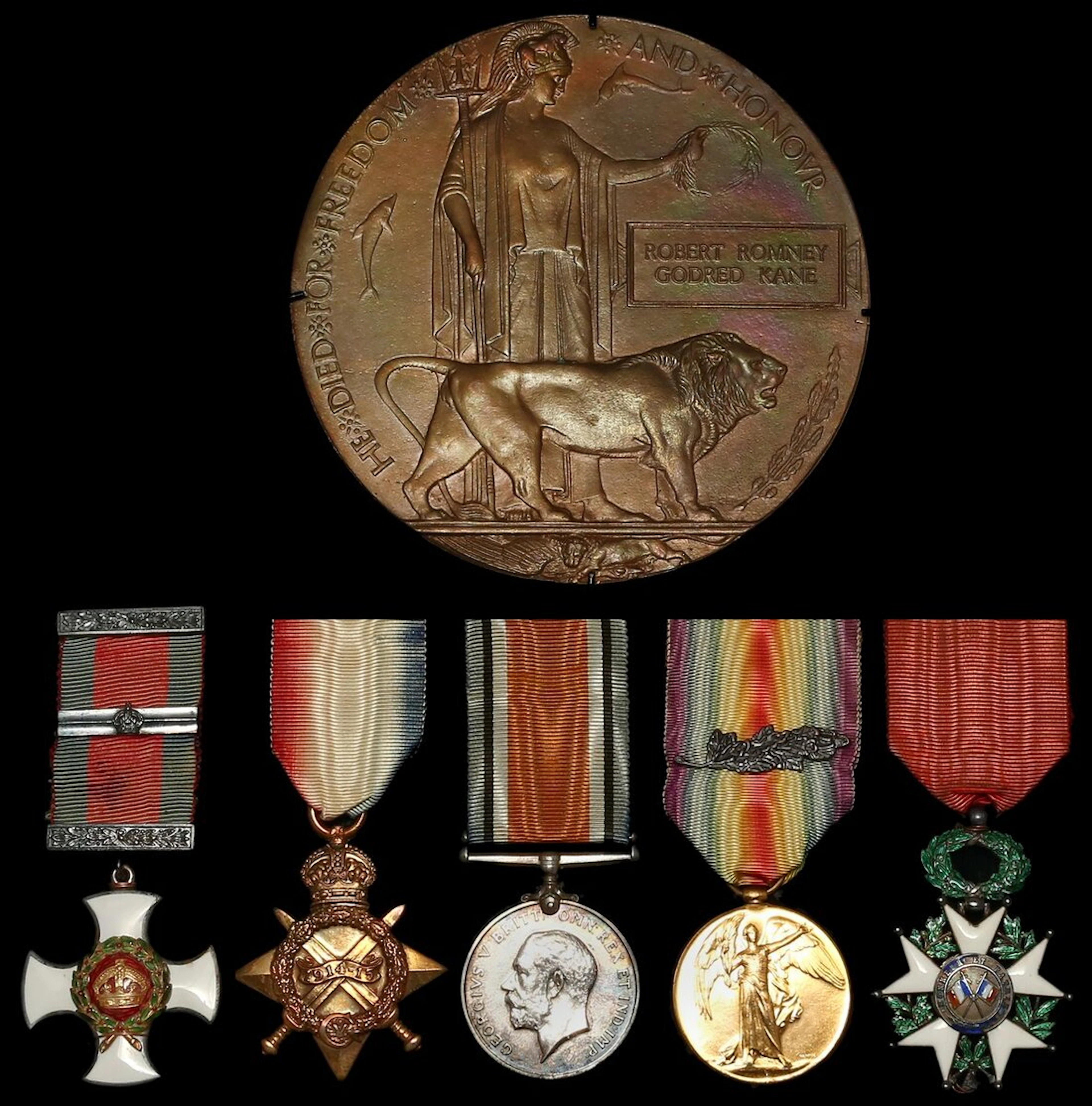 A noteable and well-documented 'Gallipoli 1915' D.S.O. and 'Cambrai