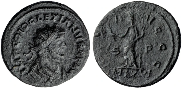 Roman Empire, Carausius (AD 286-293) in the name of Diocletian (AD