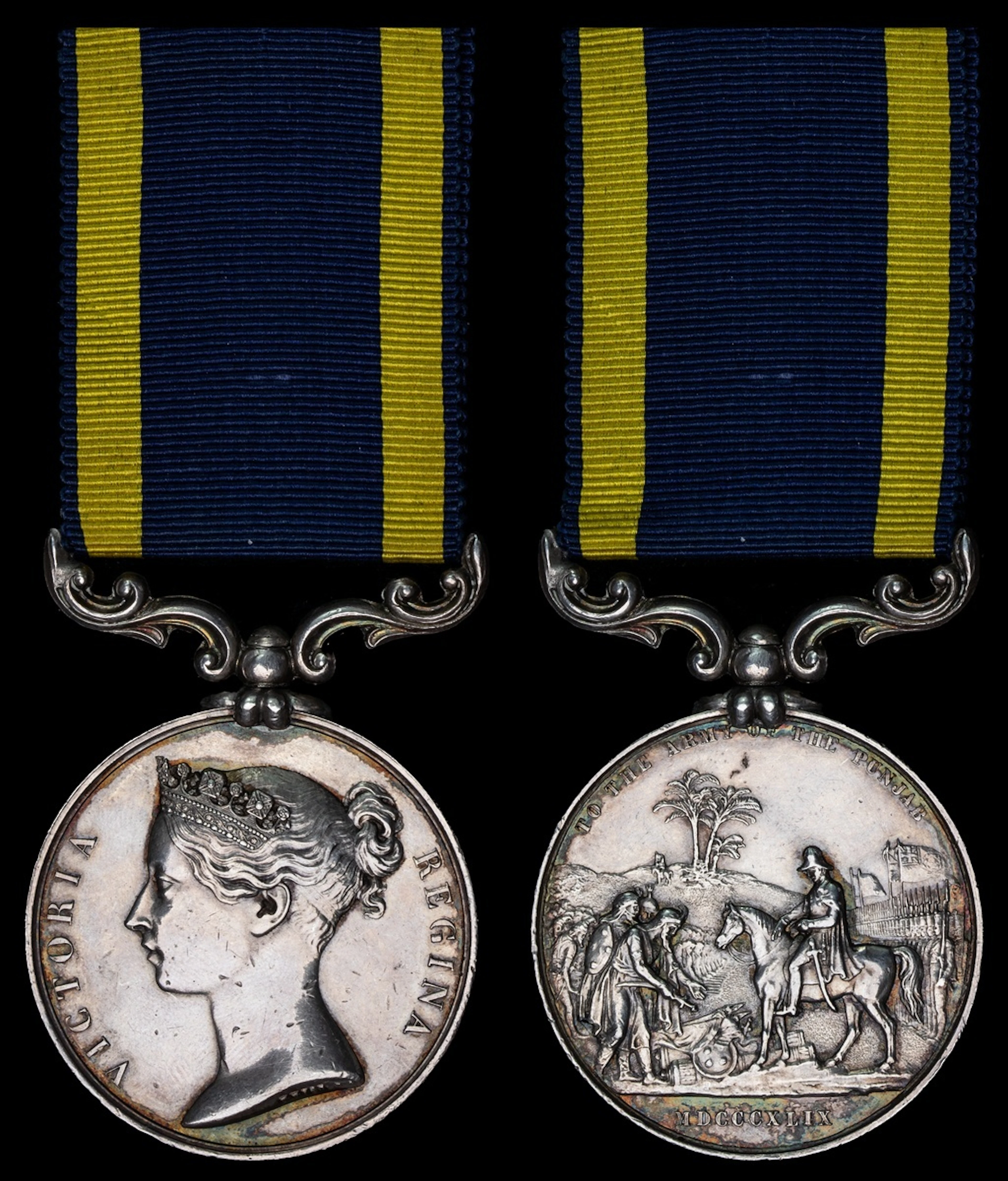 Punjab 1848-49, no clasp (Henry James 14th Lt. Dragns), very fine