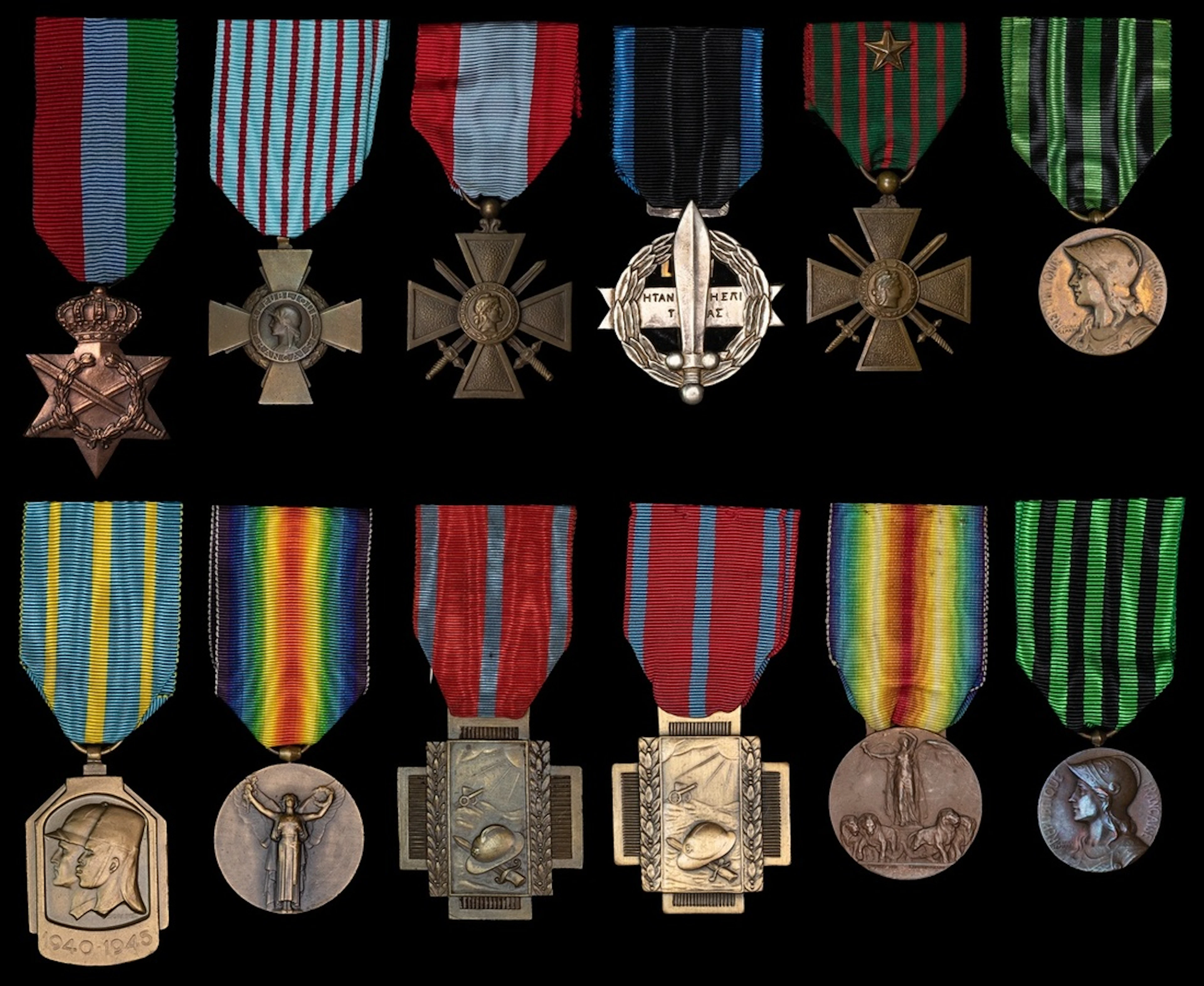 Assorted European Medals, comprising an assortment of medals from