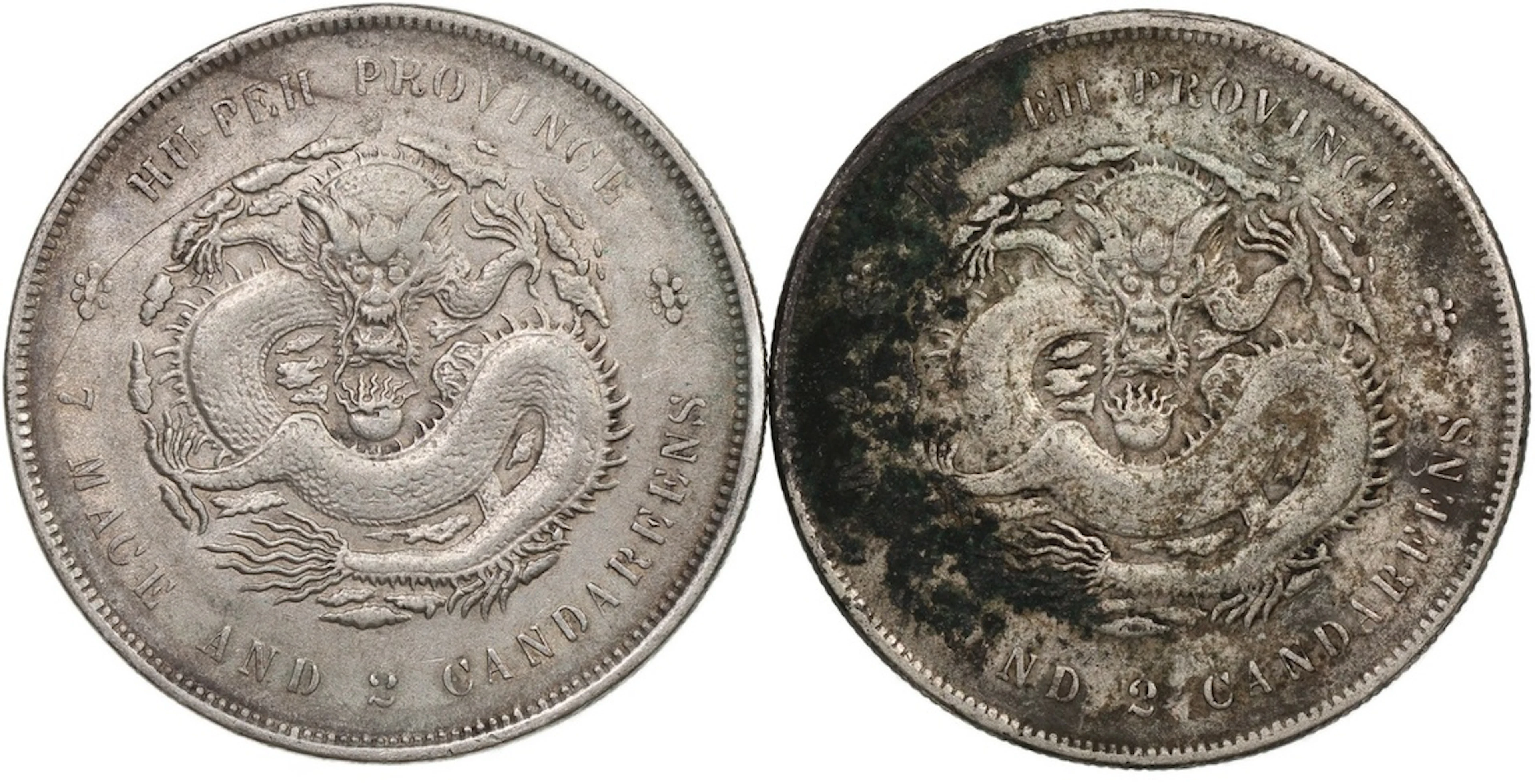 China, Qing Dynasty, Hupeh Province, silver dollar (2), including