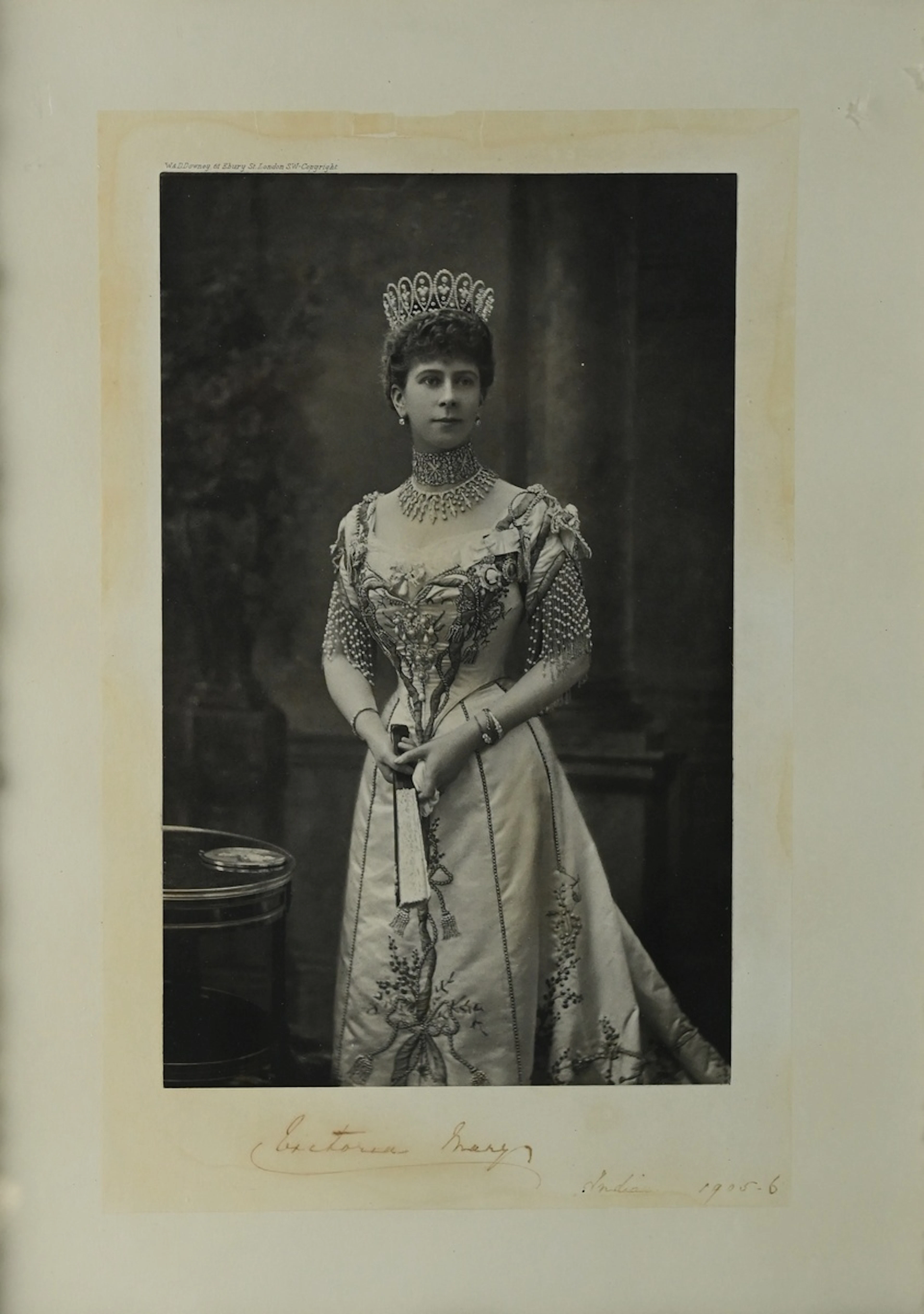 Great Britain / India Royalty Princess of Wales Royal presentation