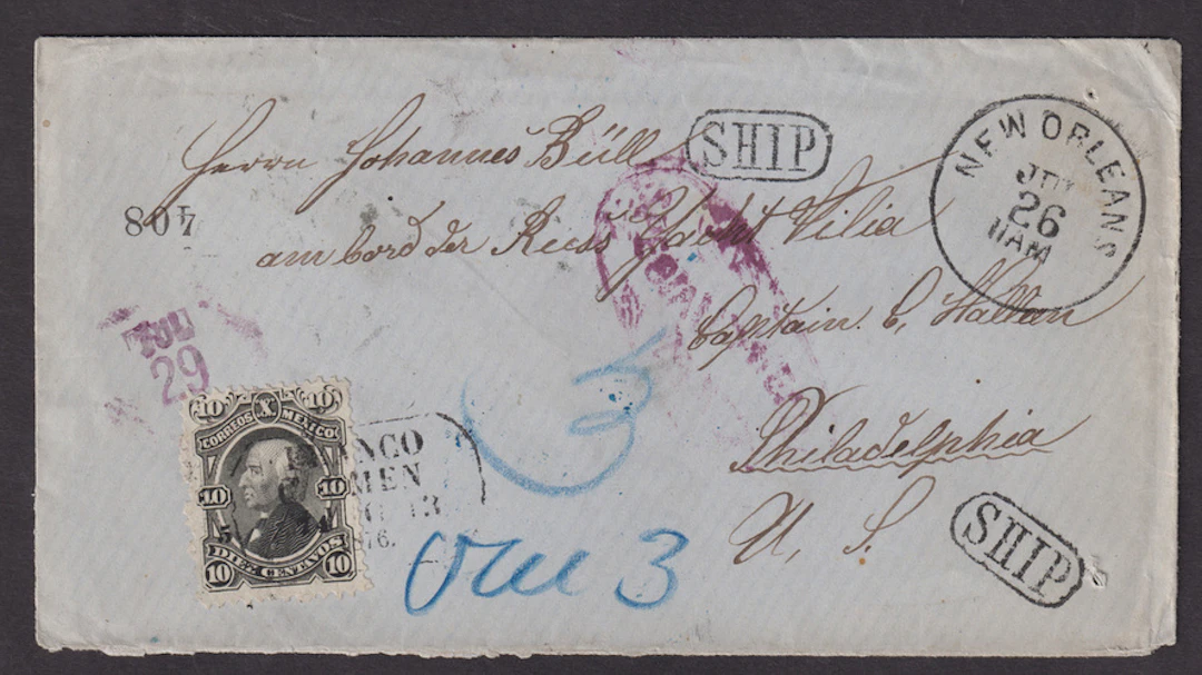 Mexico, 1874 "Hidalgos" Issue