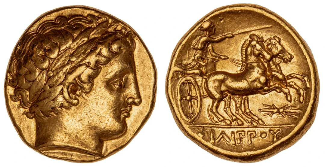 Kingdom of Macedon, Philip II (359-336 BC), AV Stater, Posthumous