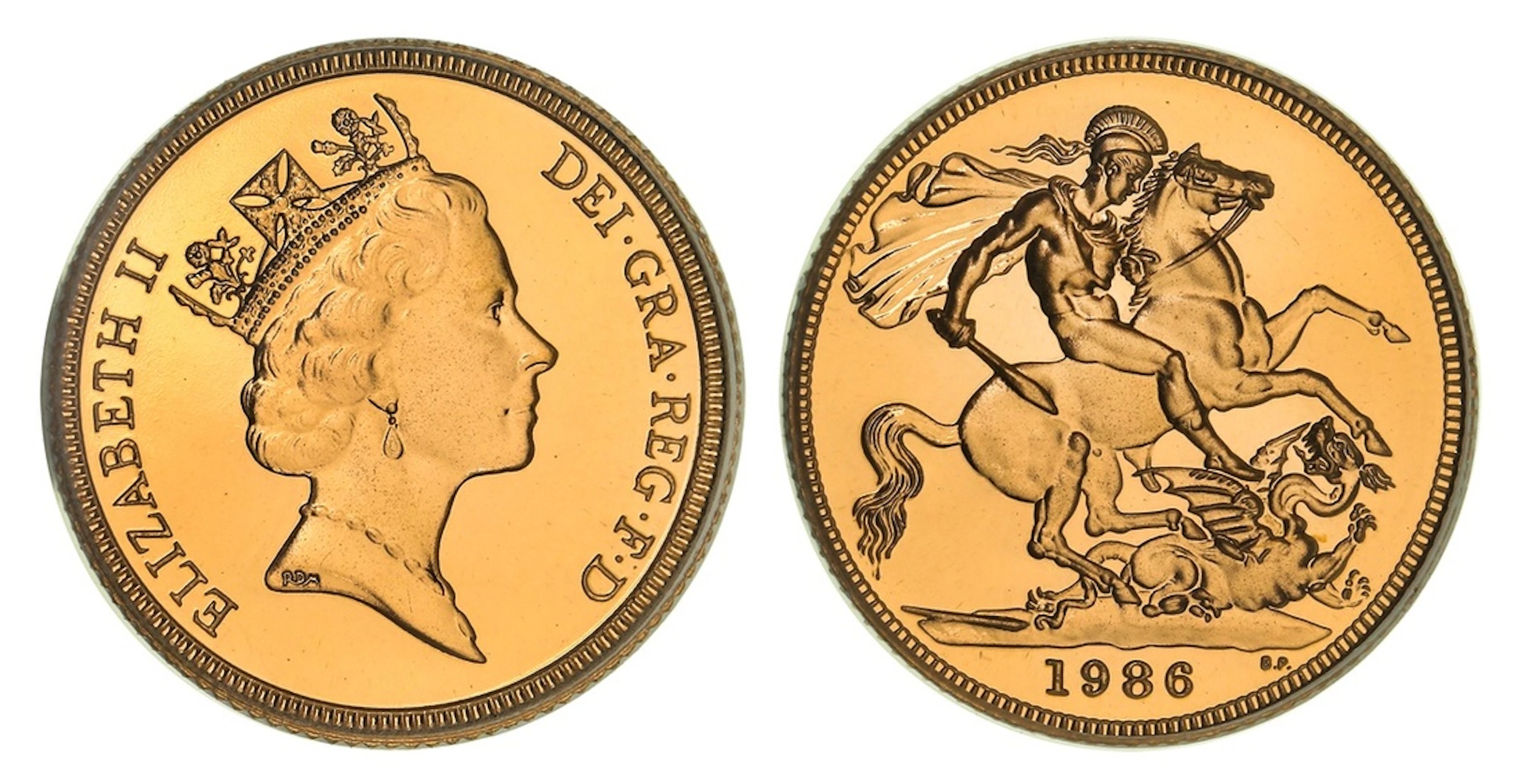 PCGS PR69 DCAM | Elizabeth II (1952-2022), Proof Sovereign, 1986