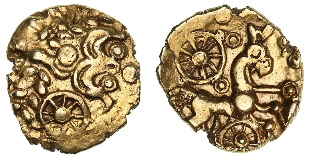 Iron Age Britain, Atrebates and Regni, Uninscribed Coinage (c. 60-40