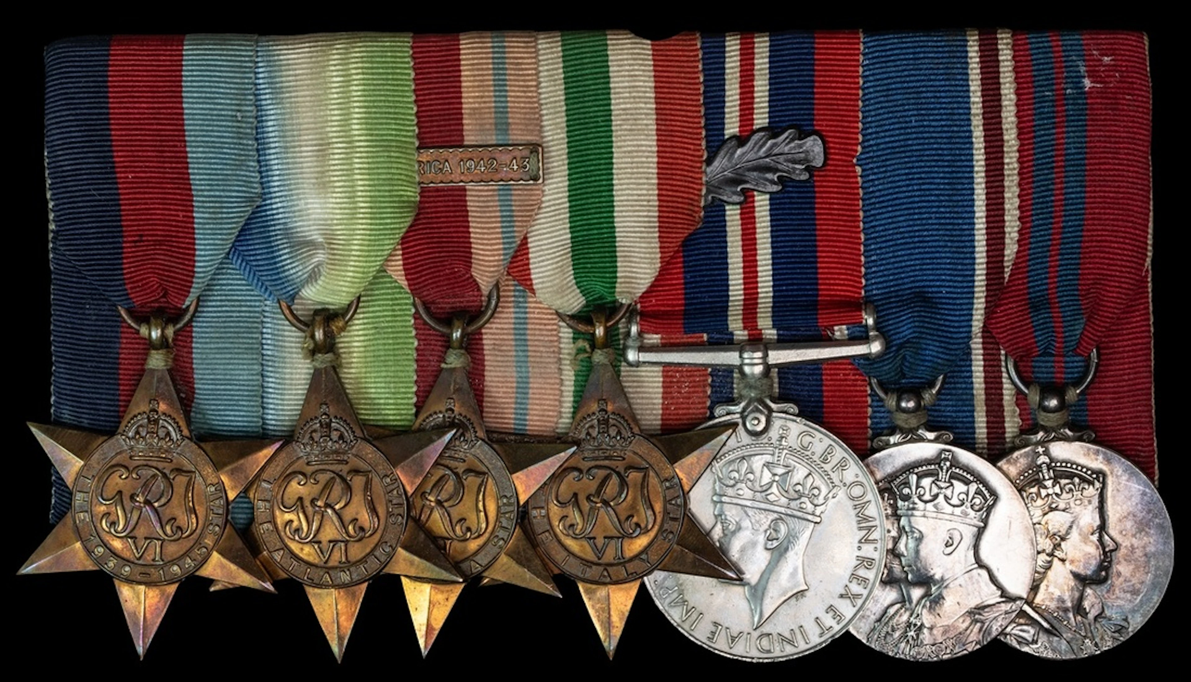 Seven: Captain Morrell, Royal Navy 1939-1945 Star; Atlantic Star;