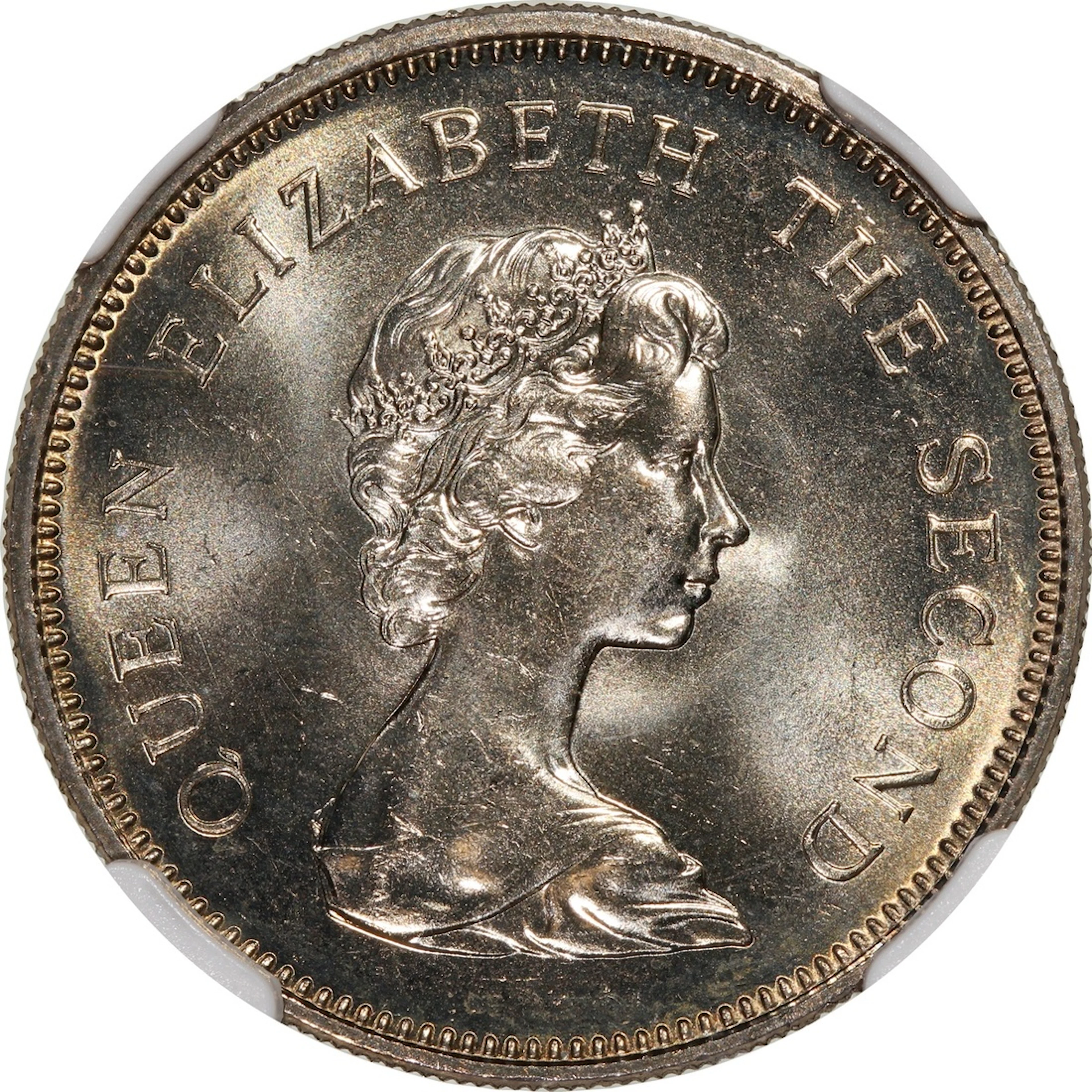 Hong Kong, [NGC MS67] $1, 1980