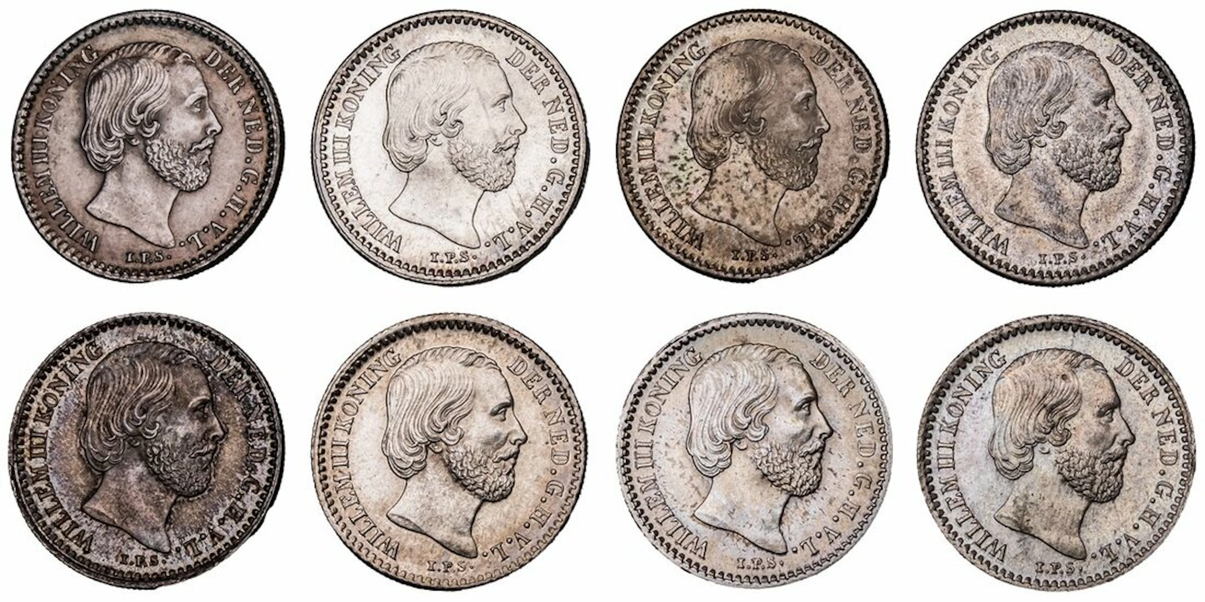 Netherlands, Willem III (1849-1890), 10 Cents (8), 1882, Royal Dutch