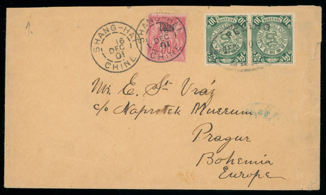 China 1898-1910 Imperial Chinese Post Covers