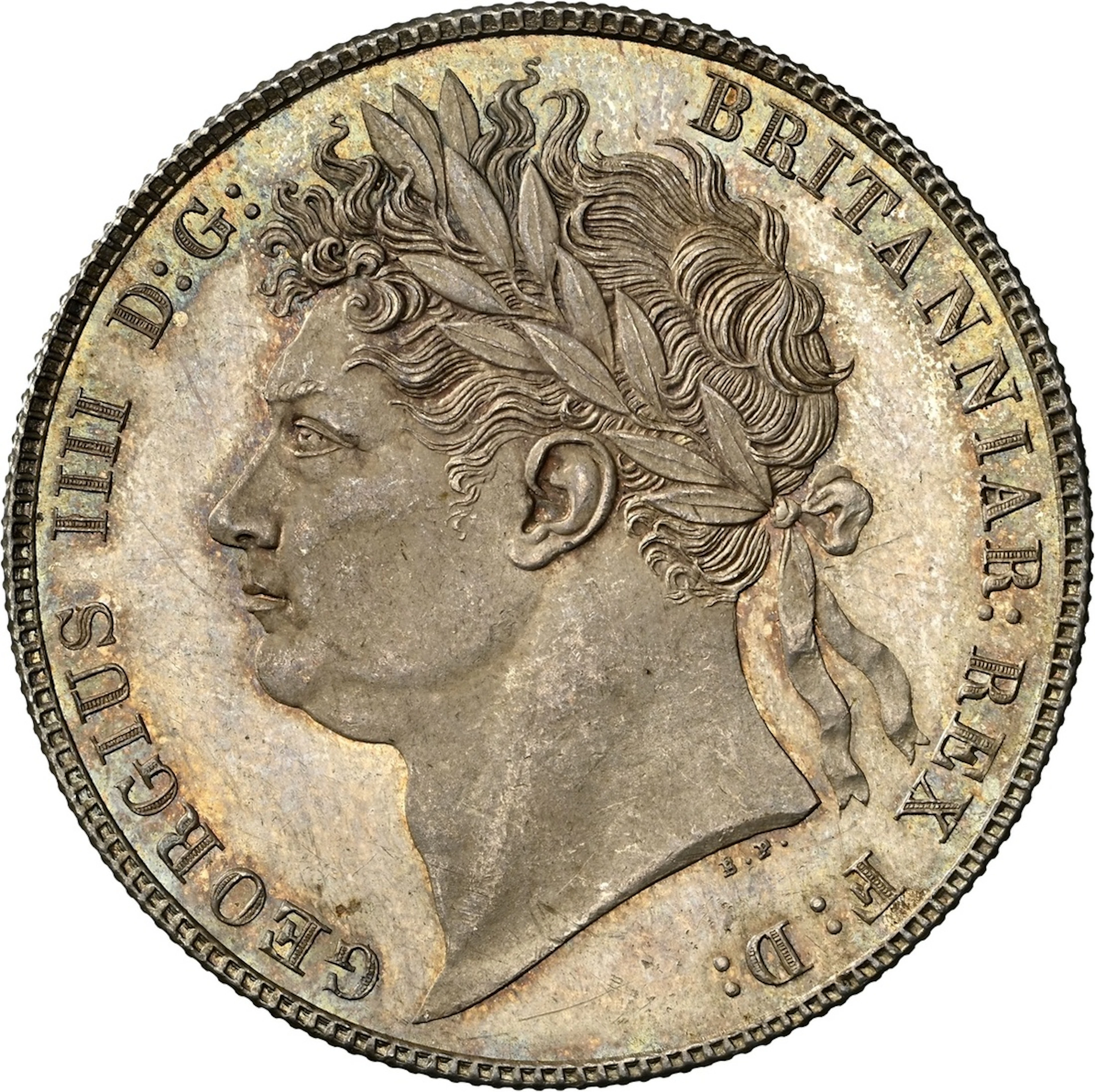 NGC MS64 | George IV (1820-1830), Halfcrown, 1820