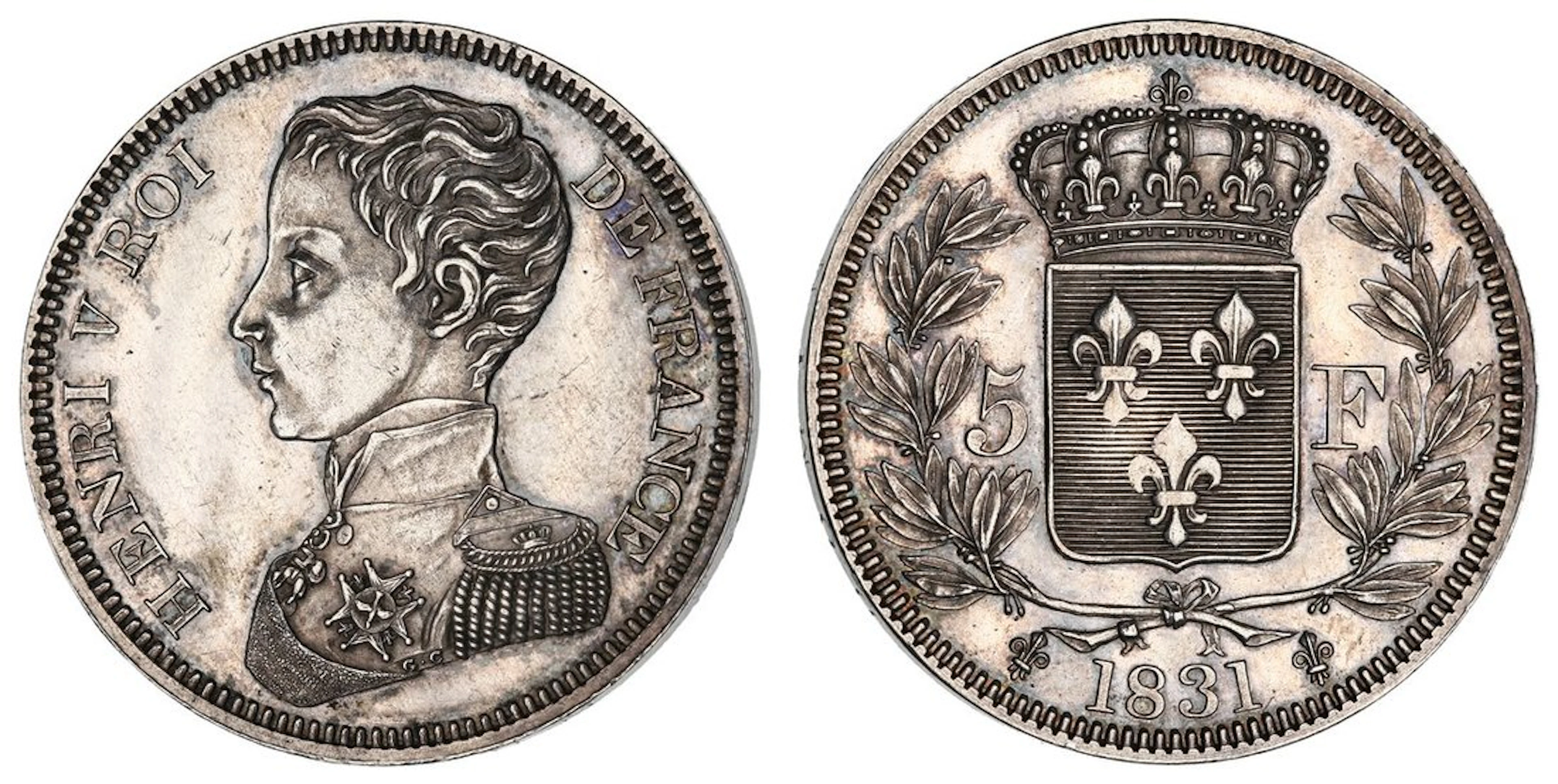 France, Henry V "The Pretender", Count of Chambord and Duke of Bordeaux