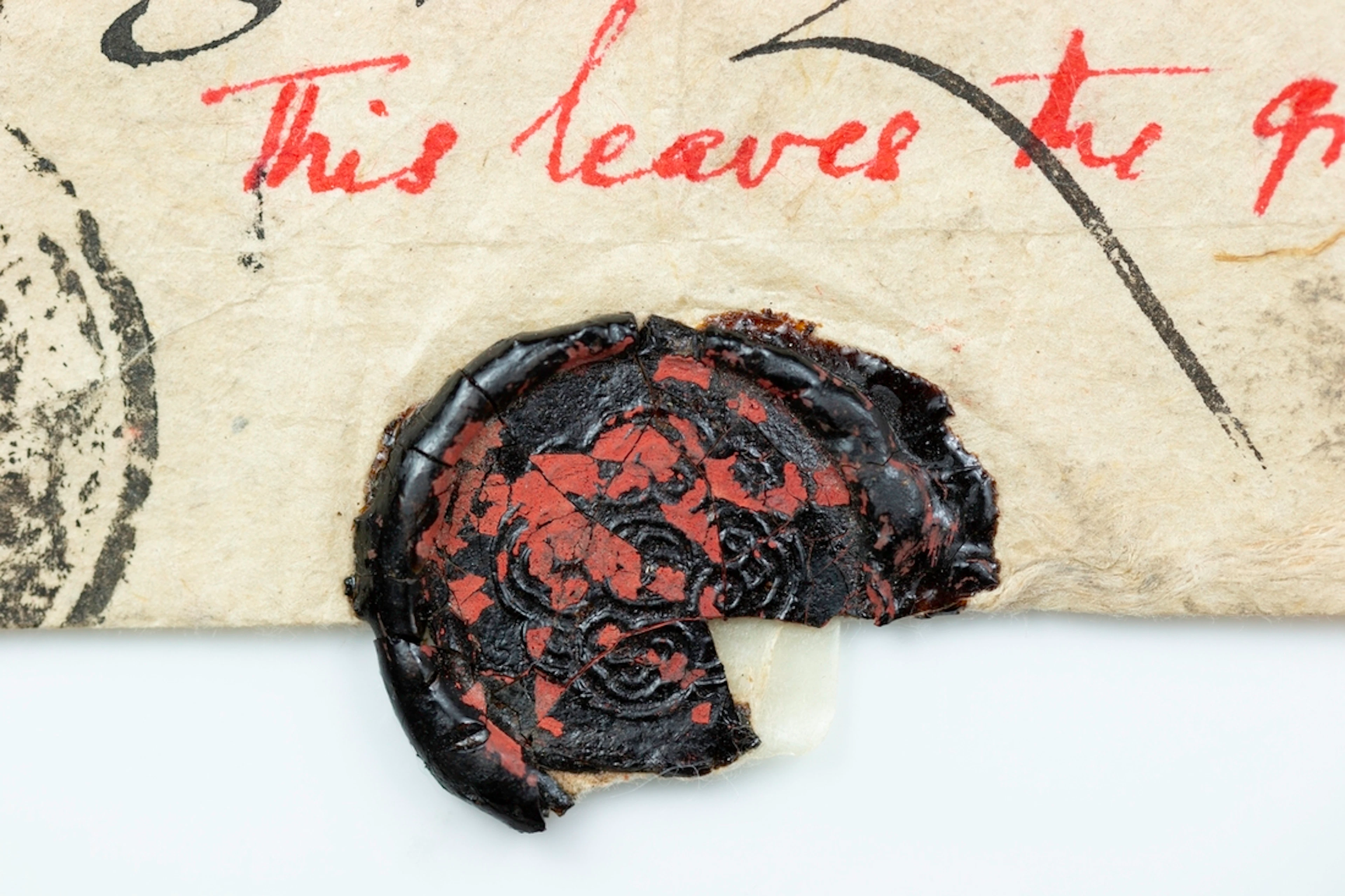 Tibet Dalai Lama Mail Thirteenth Dalai Lama Floral Seal 1920 (c.)