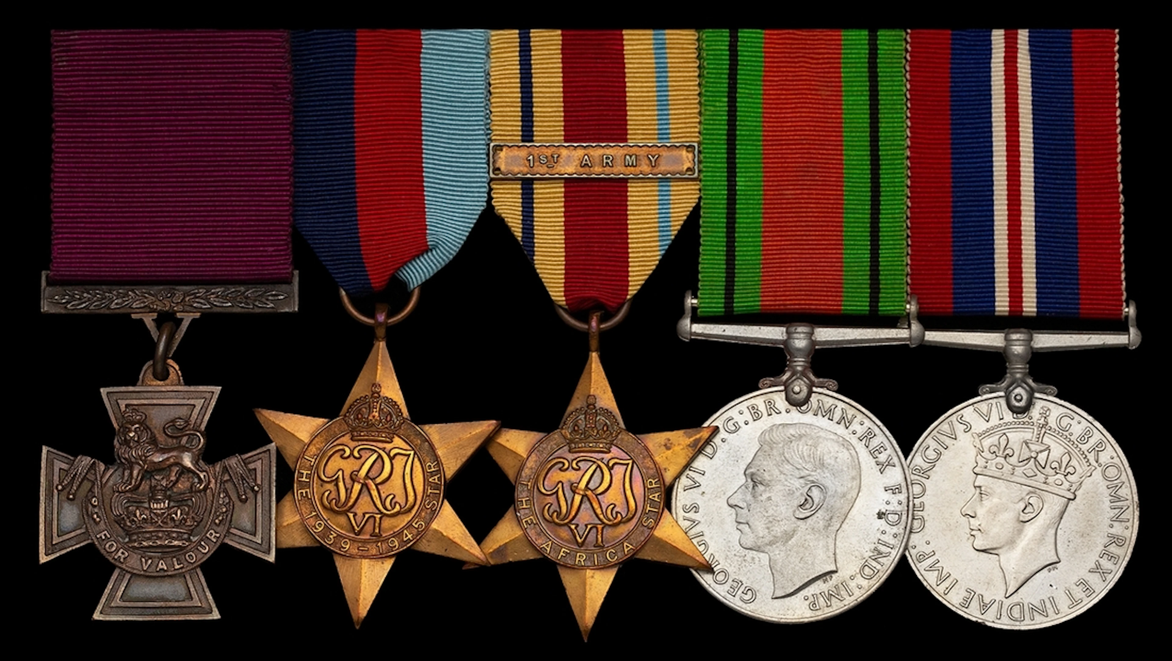 Sold by Order of a Direct Descendant Peter was killed in action at