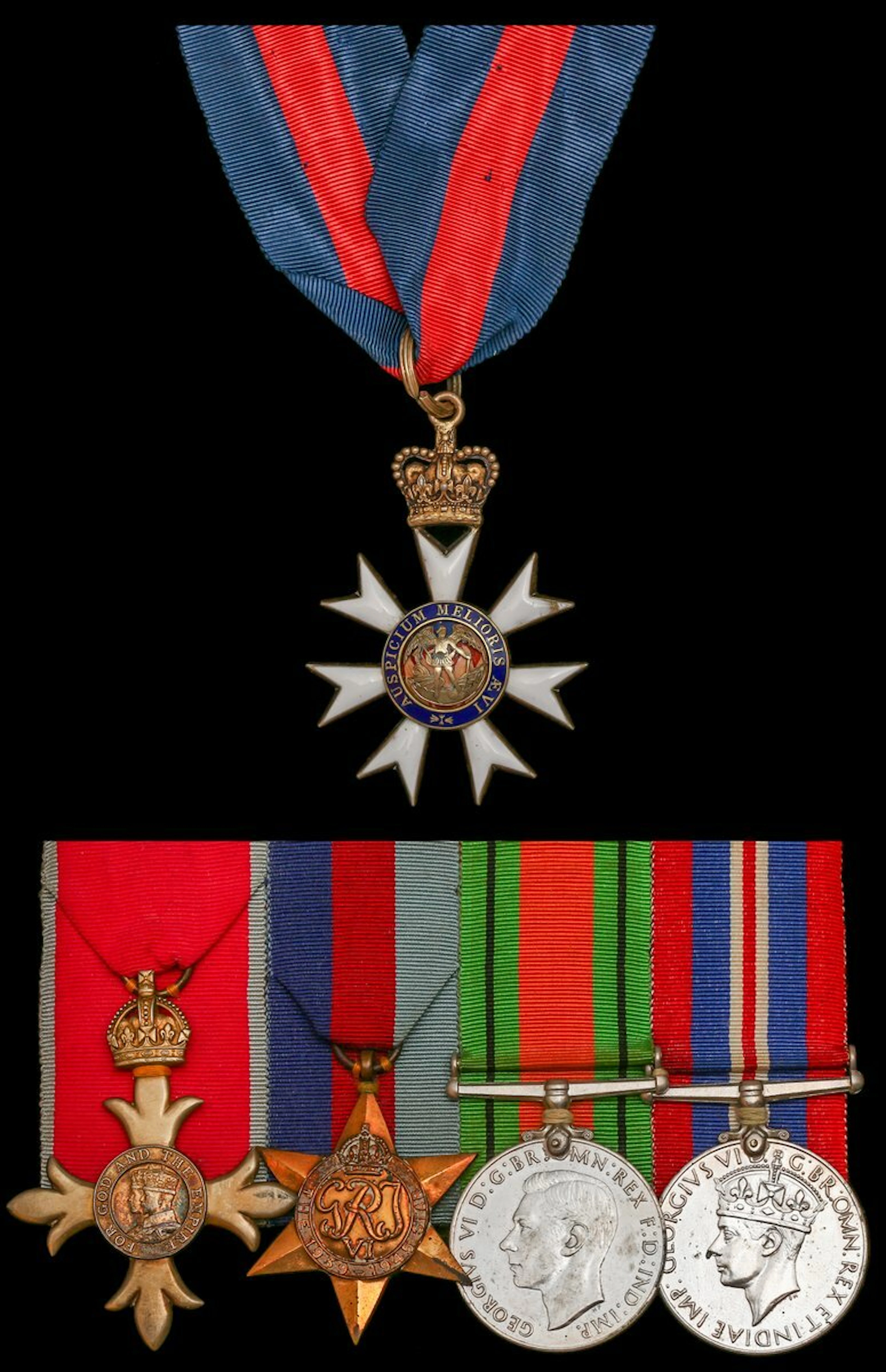The C.M.G., O.B.E. group of five awarded to Mr J. B. Denson, late