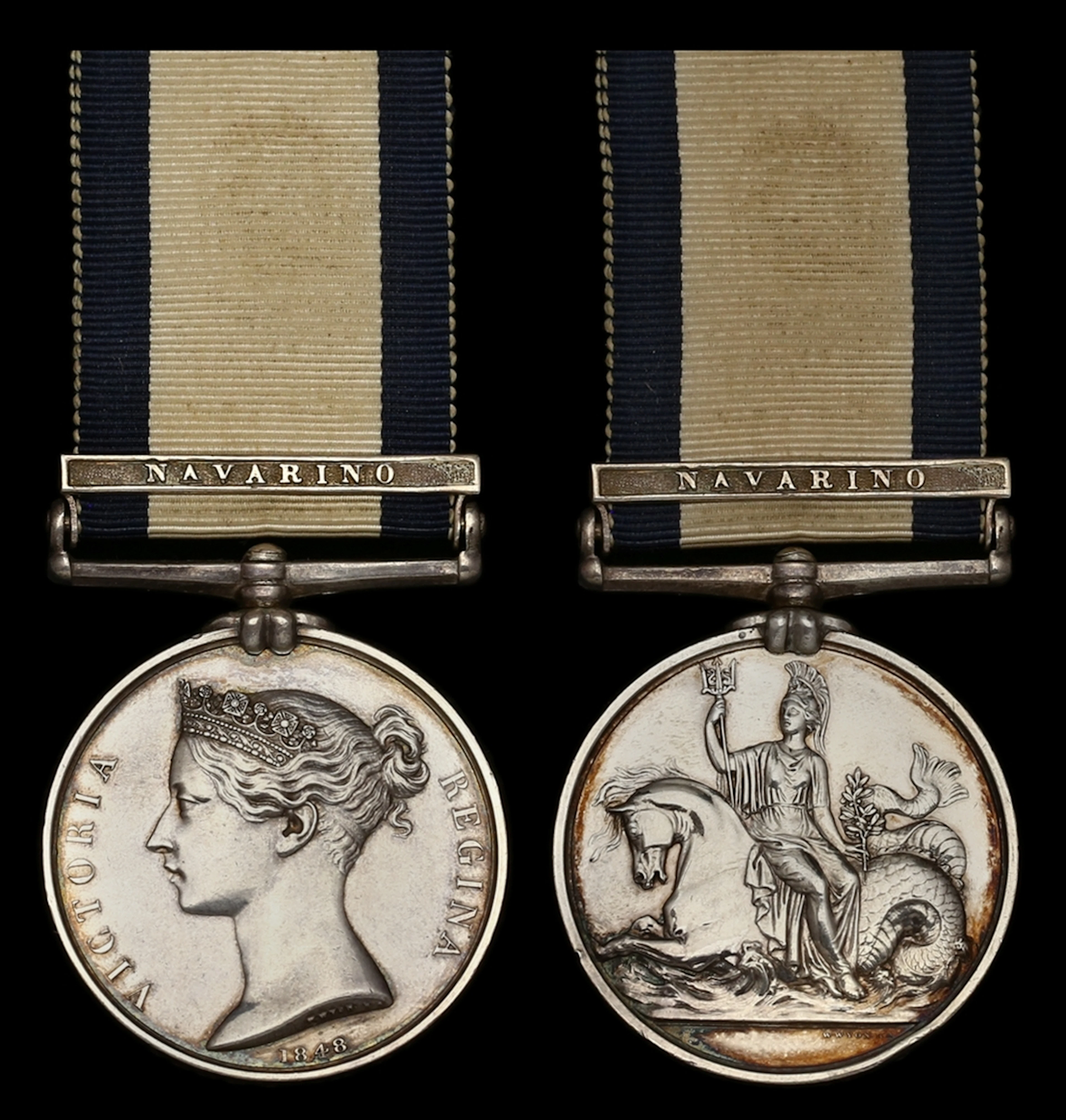 The Naval General Service Medal awarded to Gunroom Steward J. Windatt