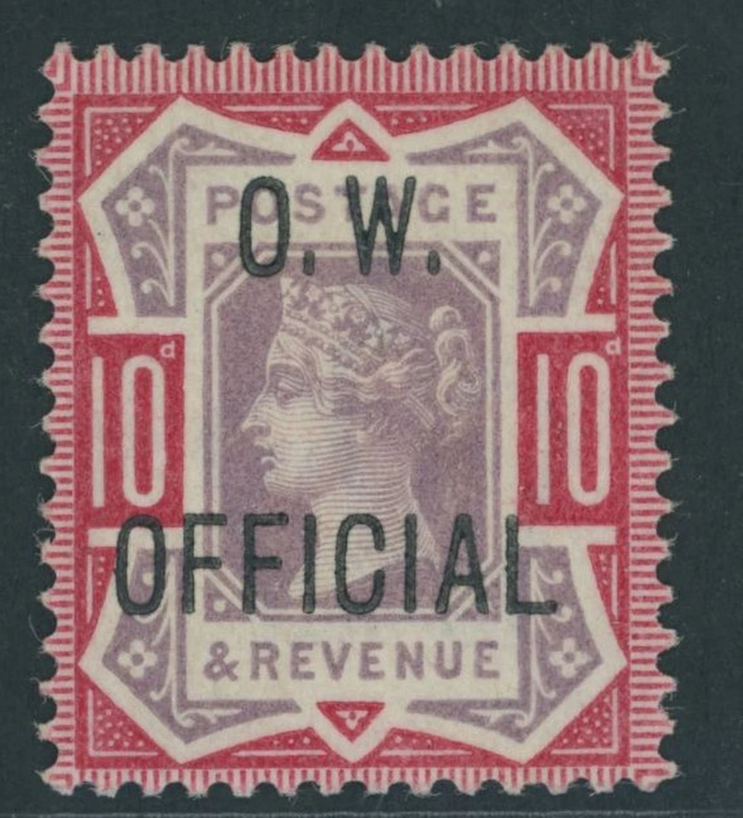 Great Britain Officials Office of Works 1896-1902 10d. dull purple