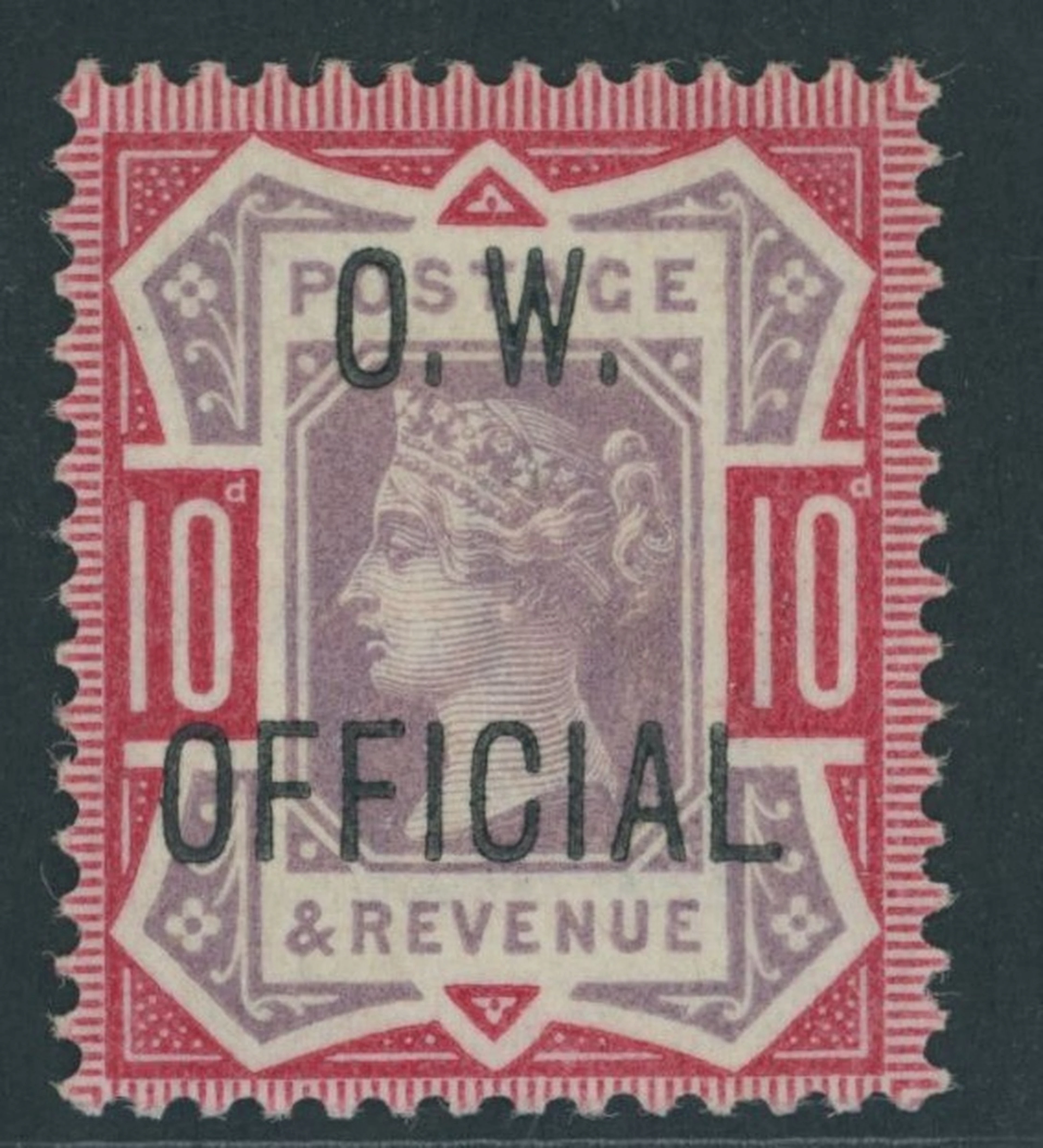 Great Britain Officials Office of Works 1896-1902 10d. dull purple