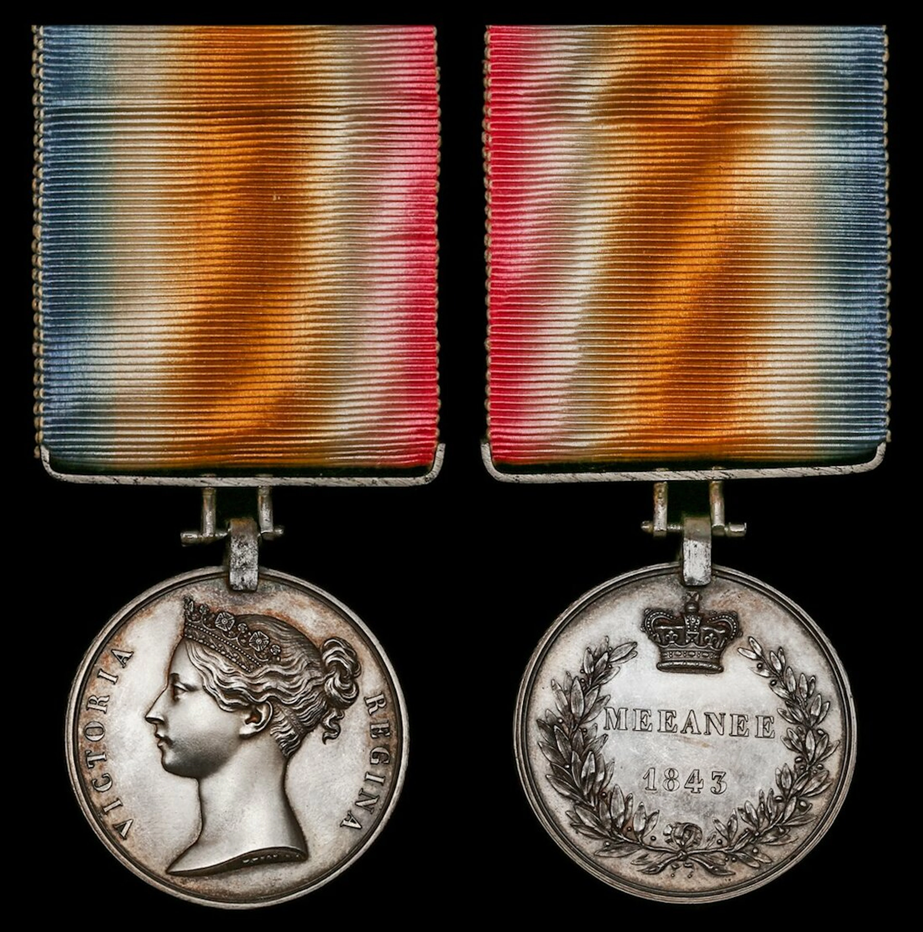Sold by Order of a Direct Descendant The tragic Meeanee Medal awarded