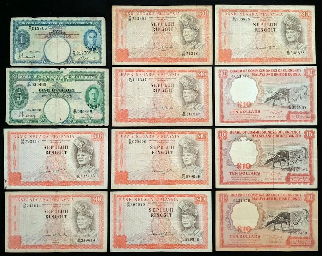 Malaya and Malaysia, a group of 12x, including
