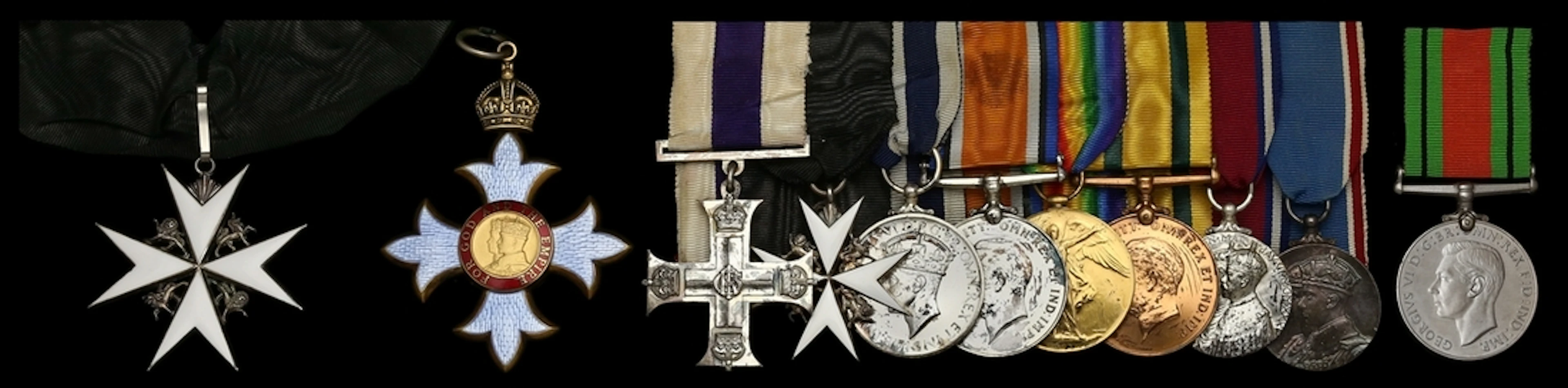The superb 'Civil Defence 1944' C.B.E., 1935 K. St. J., 'Battalion