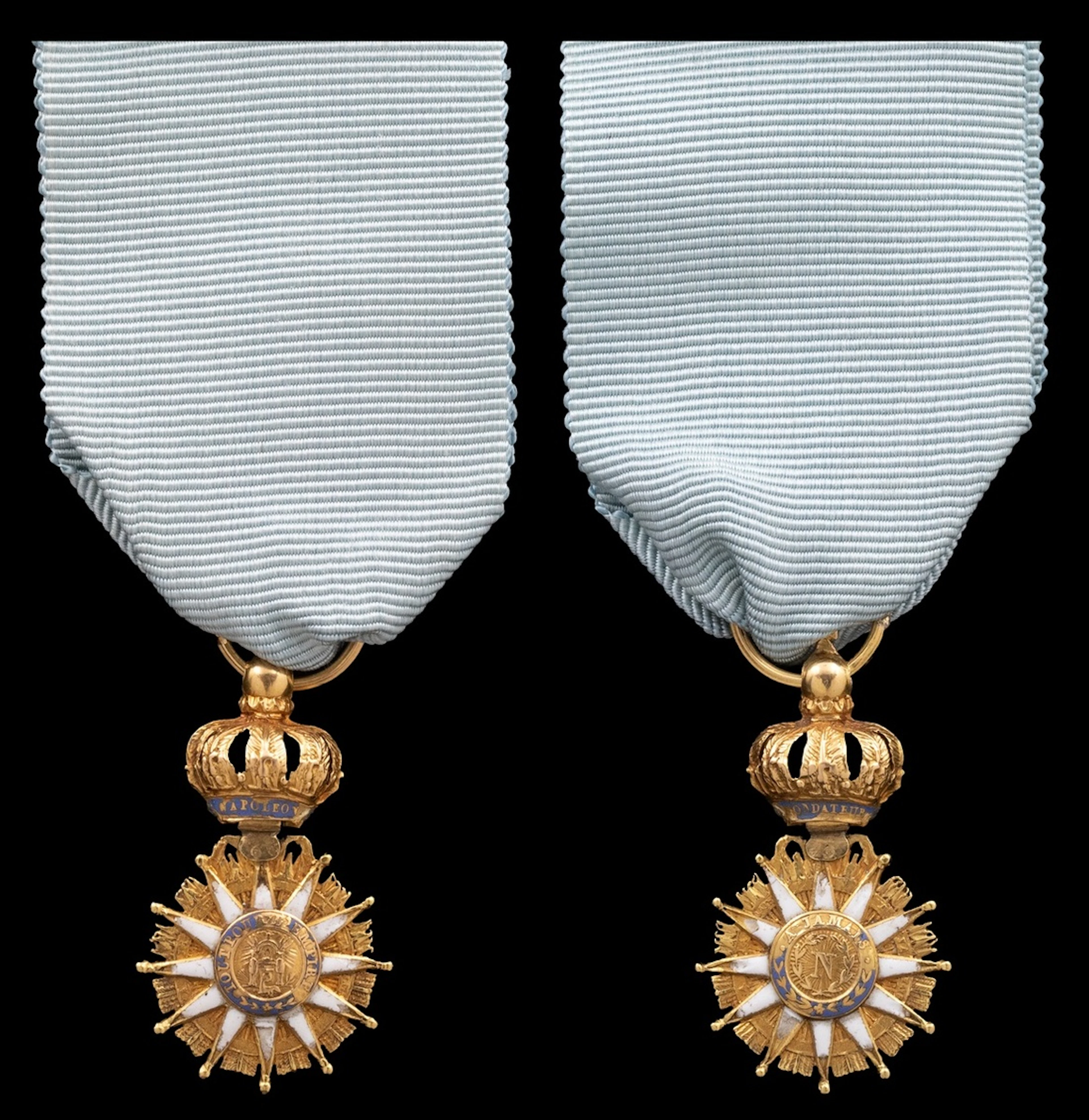 France, Empire, Order of the Reunion, breast Badge, 24mm including