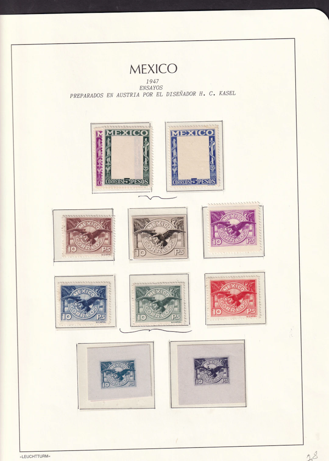 1934-35 Unissued Essays 1935, "Kosel" essays, a group of 43, including