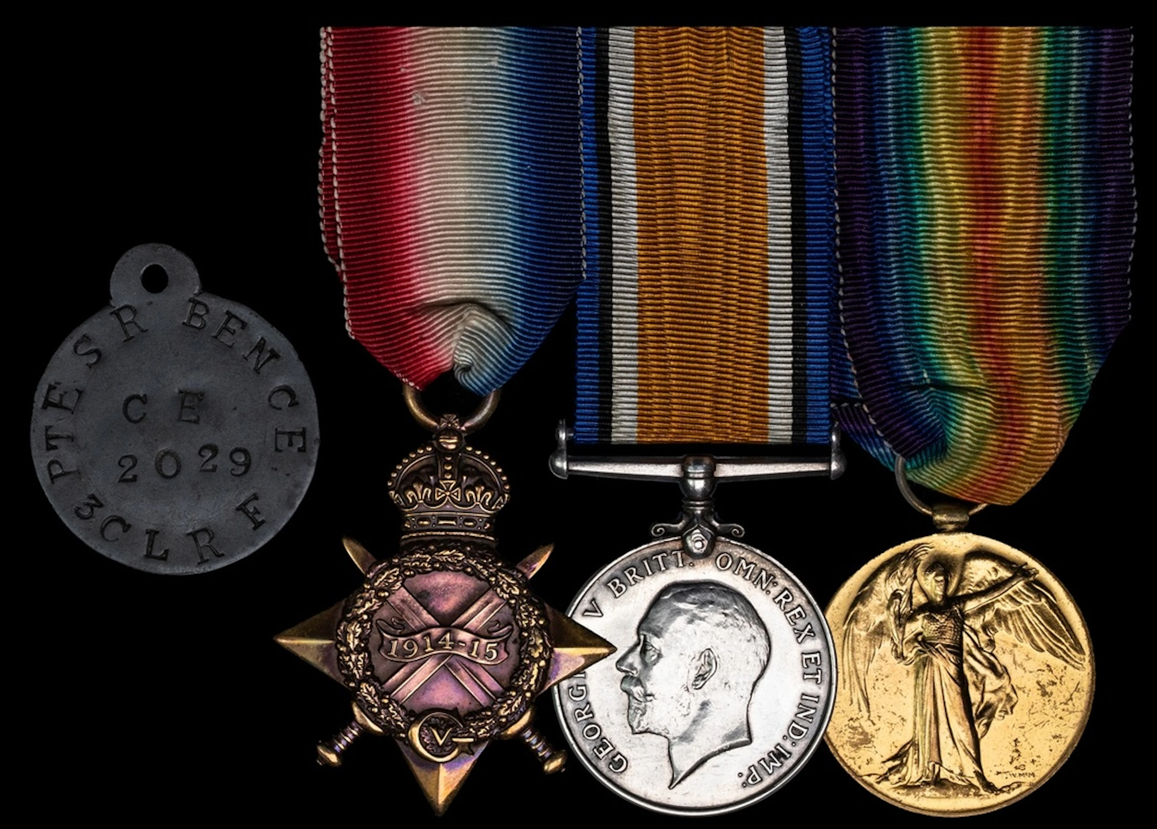 Three: Sergeant S. R. Bence, M.M., 1/3rd (City of London) Battalion