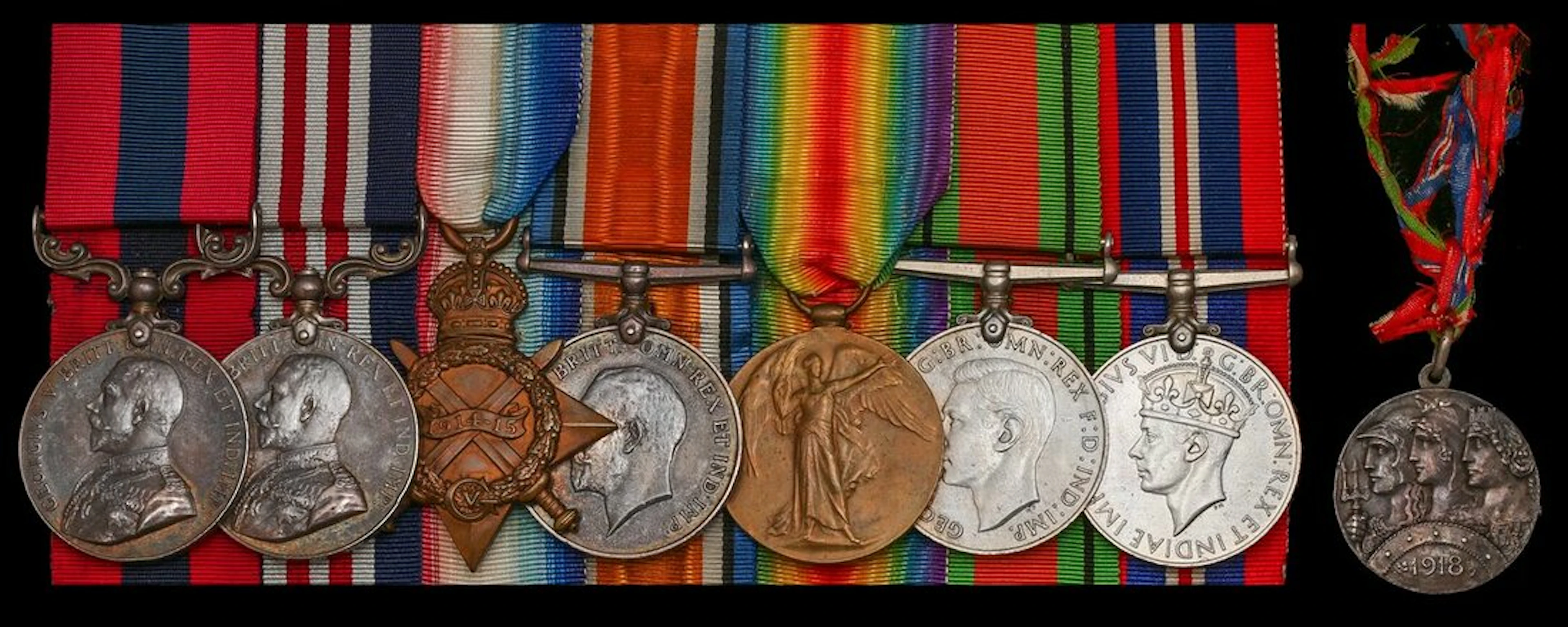 A Great War Italian D.C.M., and Western Front M.M. group of seven