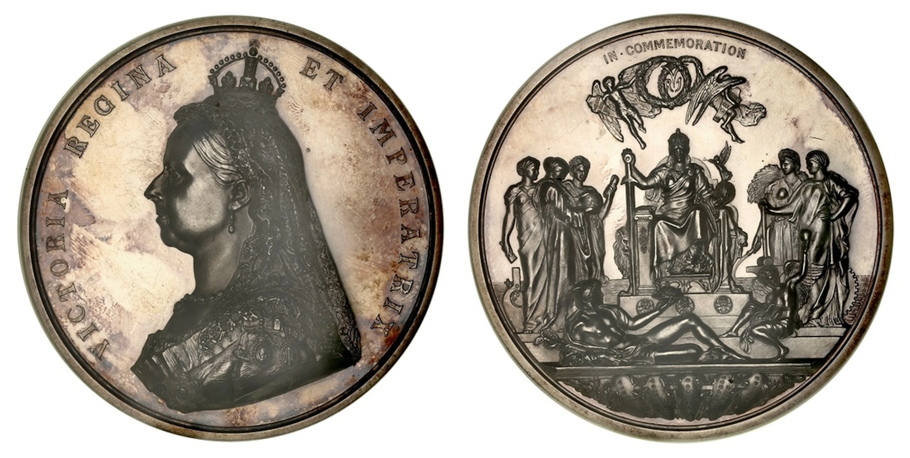 NGC MS62 | Golden Jubilee of Victoria, Official 'Large' AR Medal