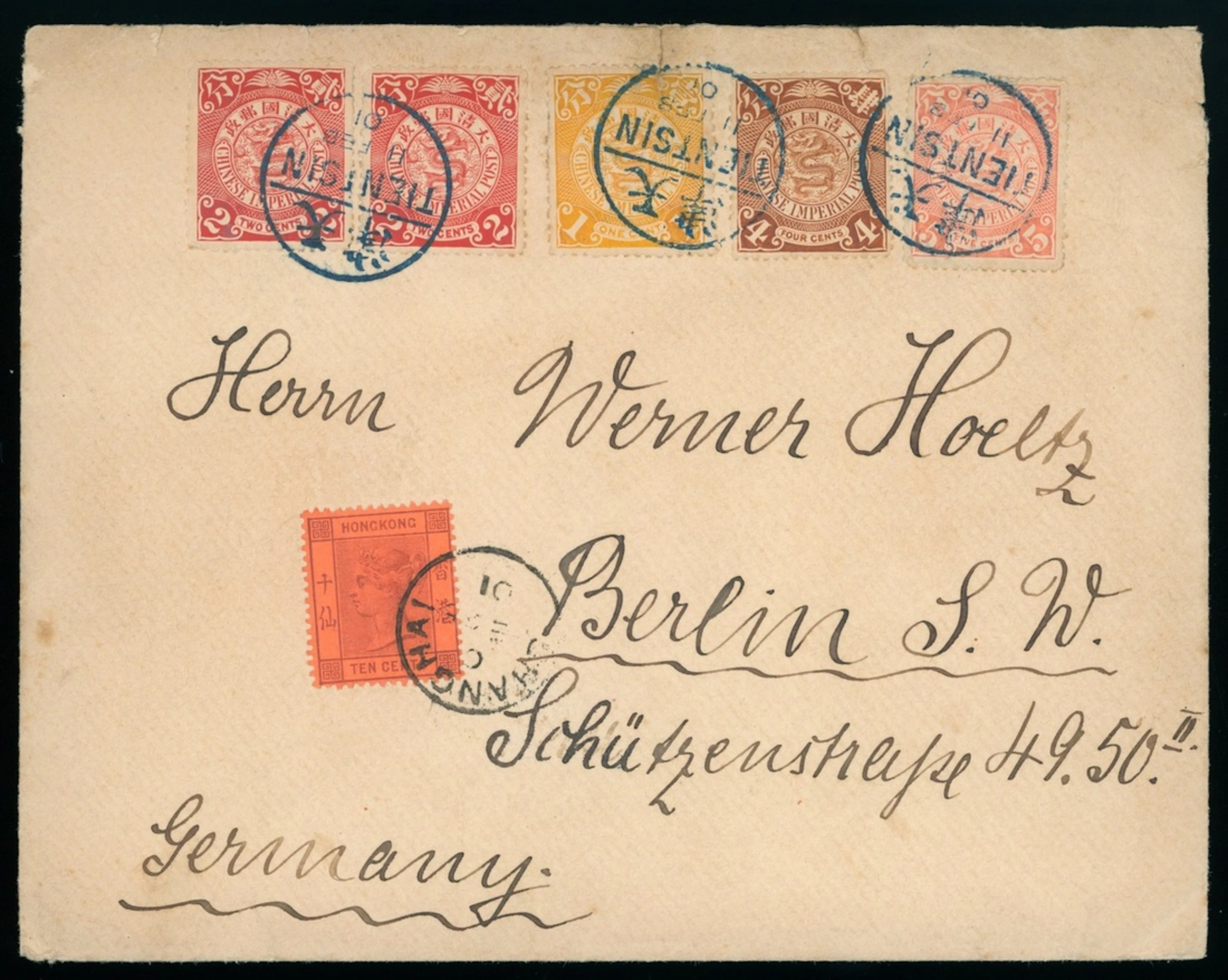 China 1898-1910 Imperial Chinese Post Covers