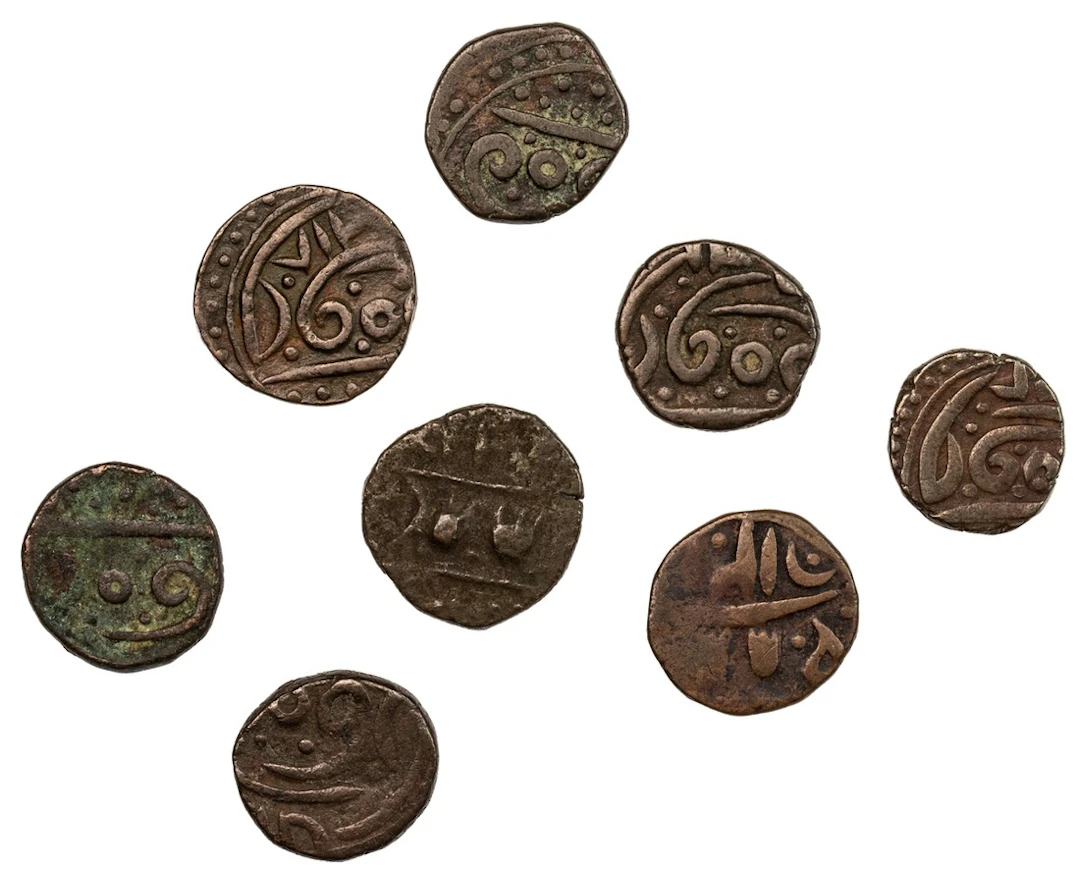 Hill States, Almora, Girvan Yuddha Vikram Shah (1799-1816), copper
