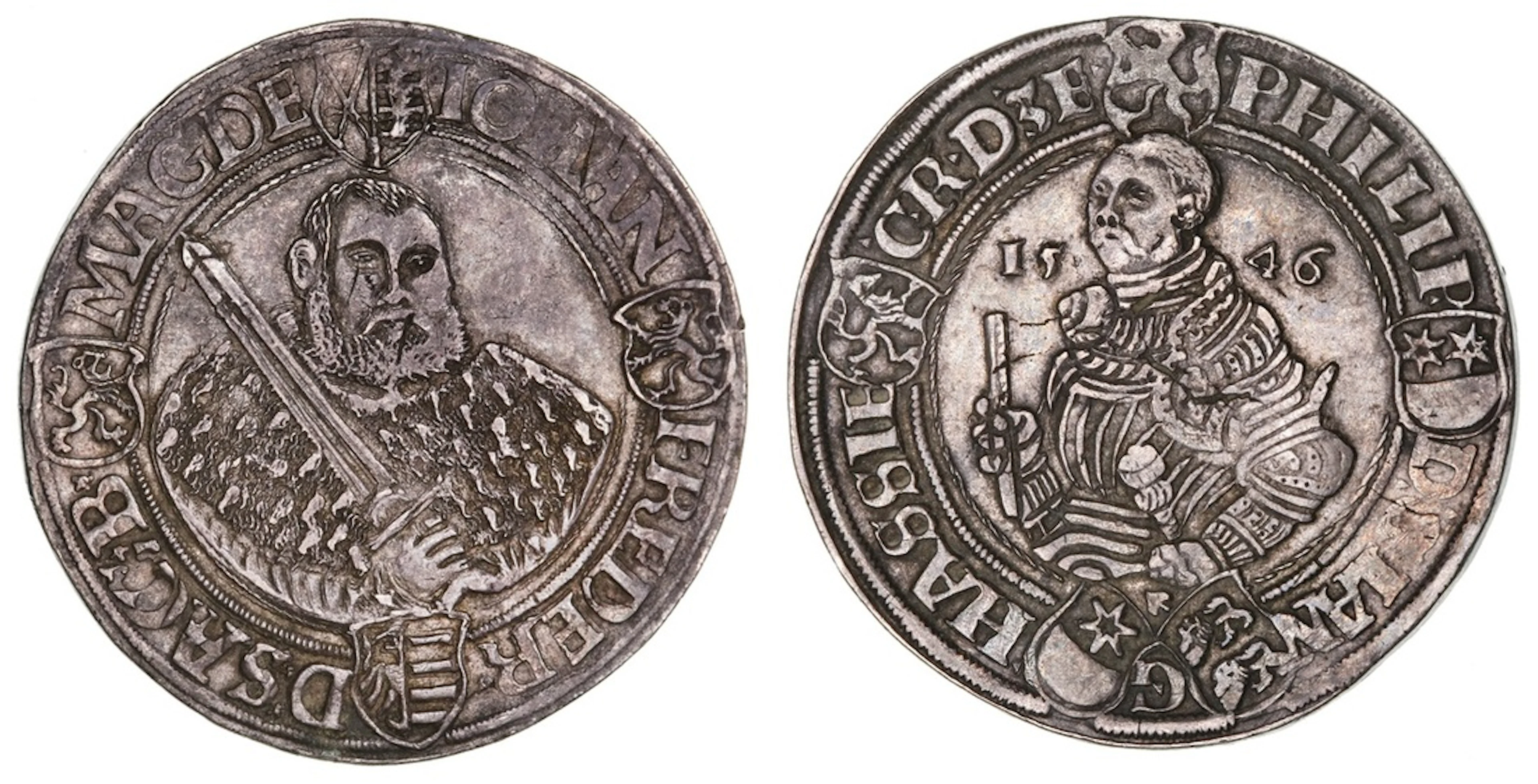 NGC XF45 | *Top Pop* | Germany, Saxony, John Frederick I (1532-1547)