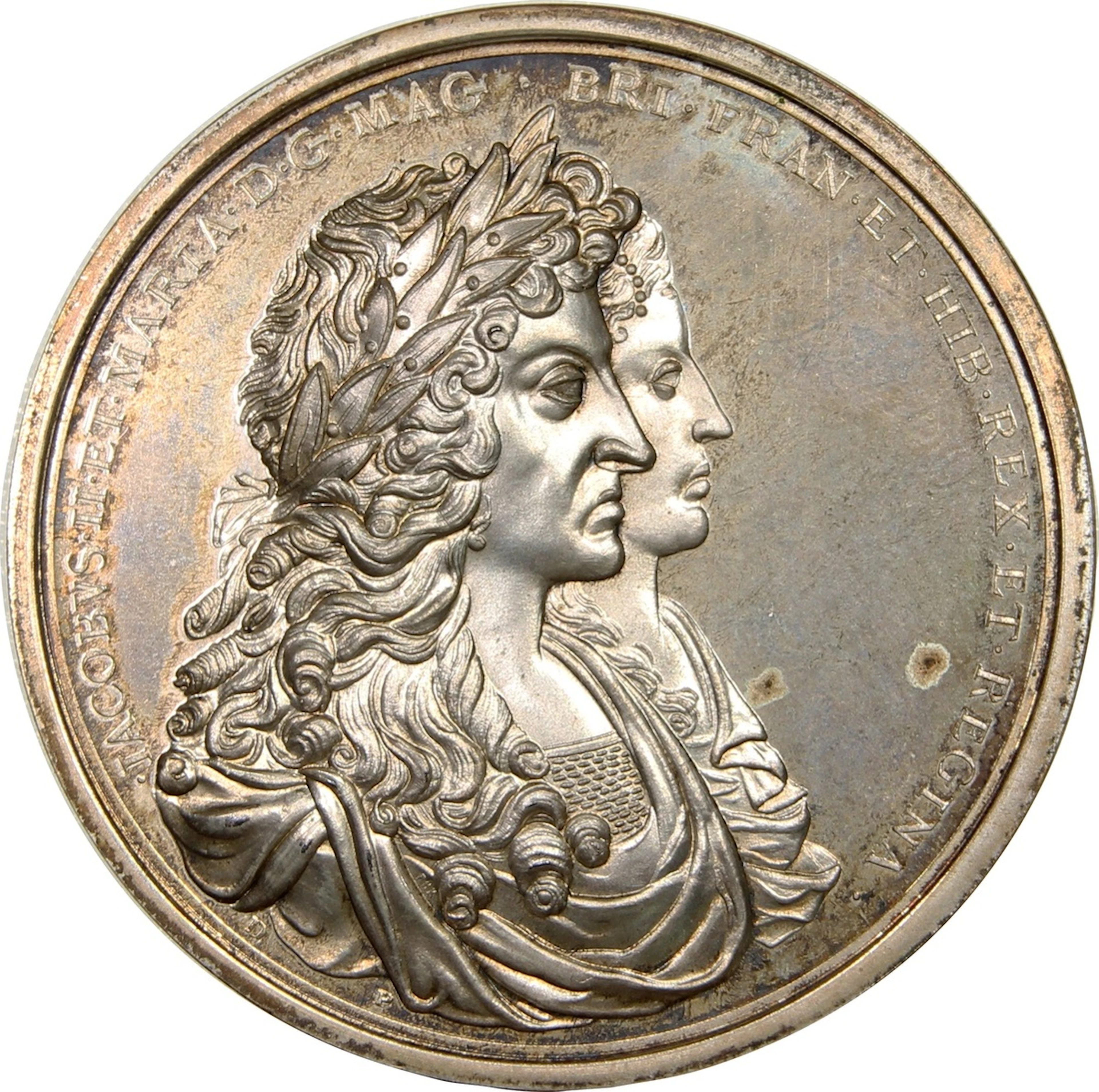 Turks and Caicos Island, silver bank restrike medal, 1971, Crown Agents