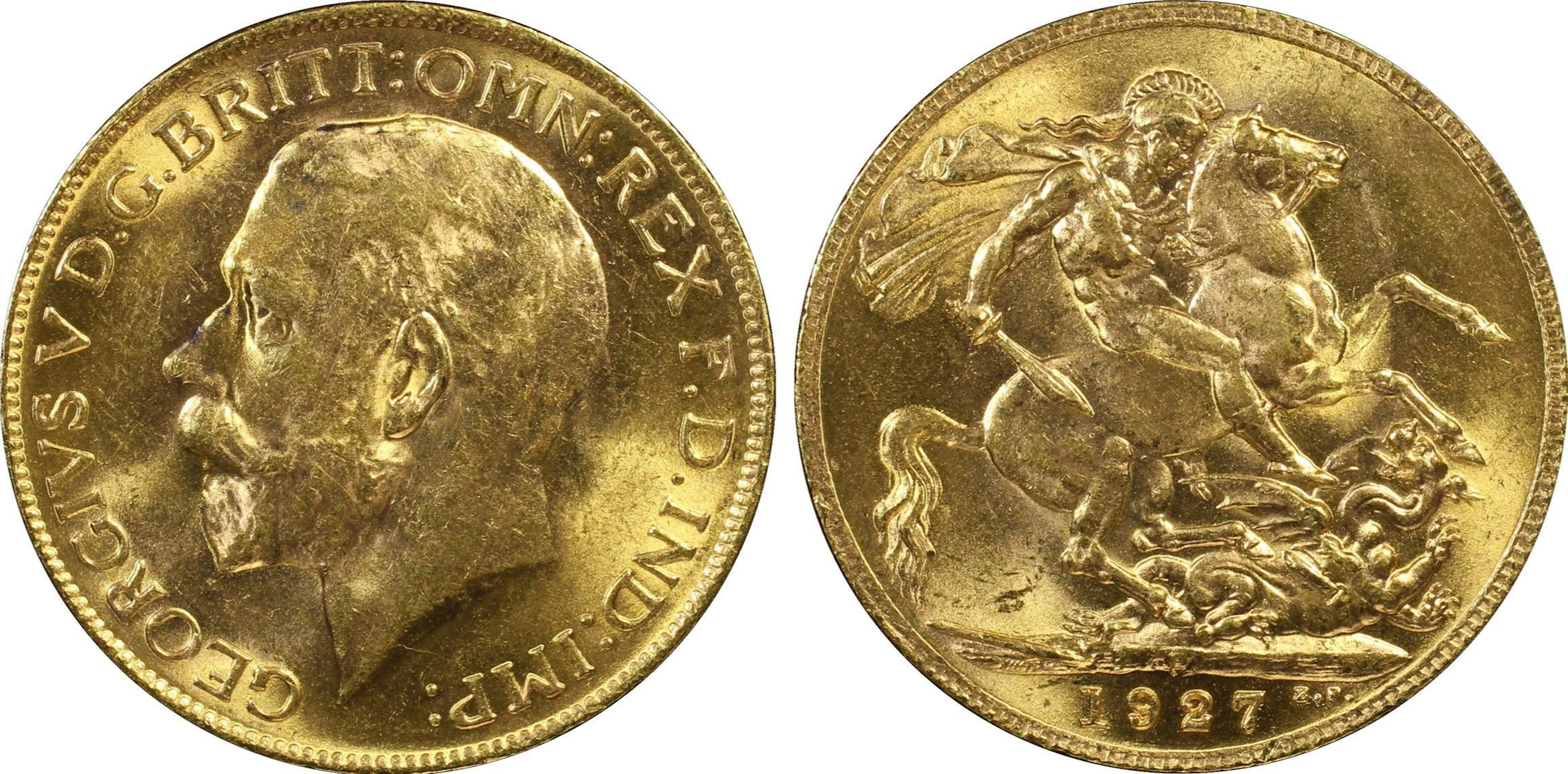 PCGS MS64 | *Top Pop* | Australia, George V (1910-1936), Sovereign