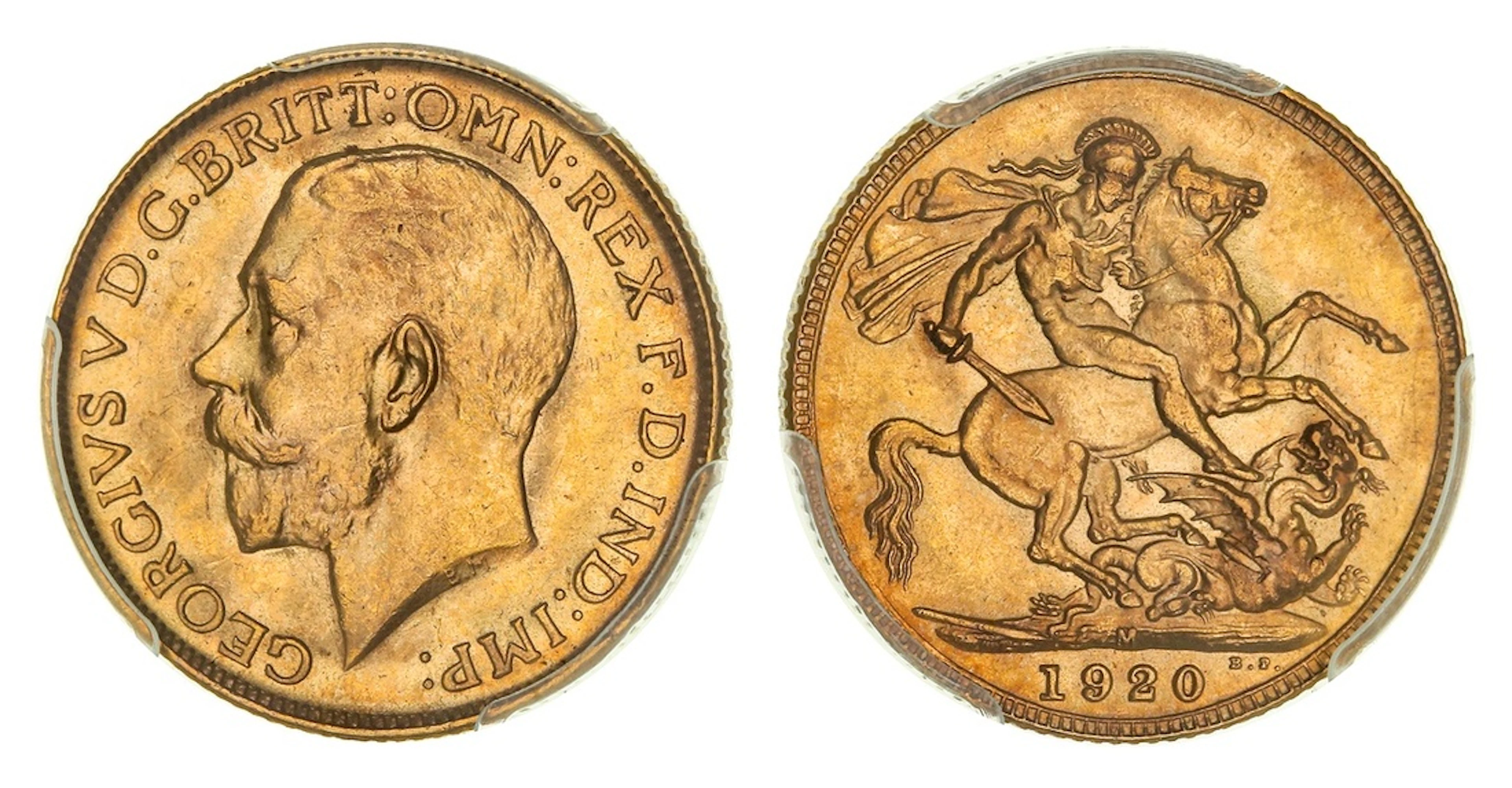 PCGS MS64 | *Top Pop* | Australia, George V (1910-1936), Sovereign