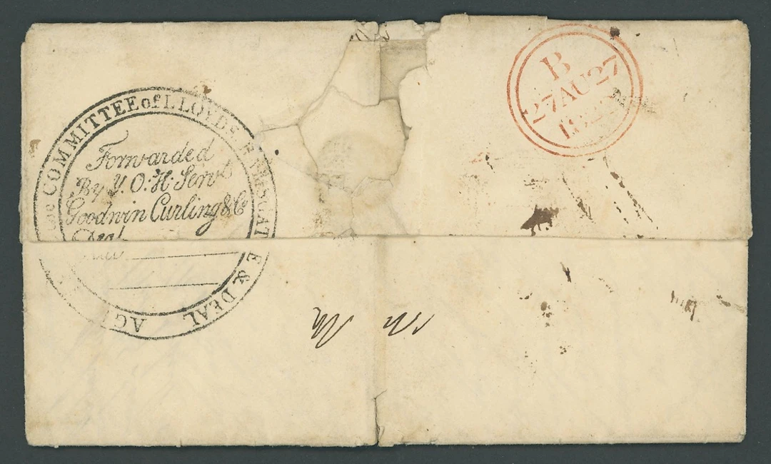 Grenada Early Letters and Handstamps 1770 (28 June) entire letter