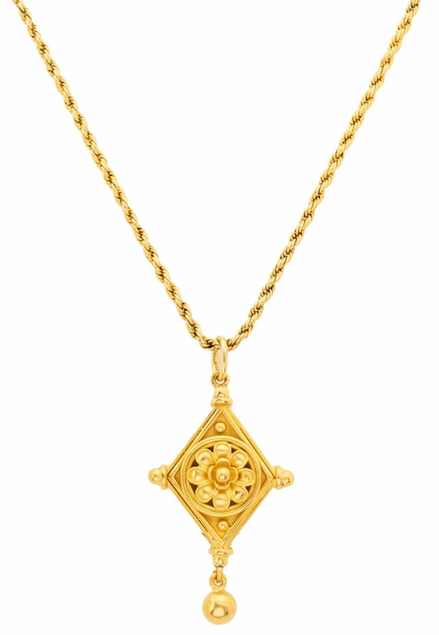 A VICTORIAN ARCHAEOLOGICAL REVIVAL NECKLACE