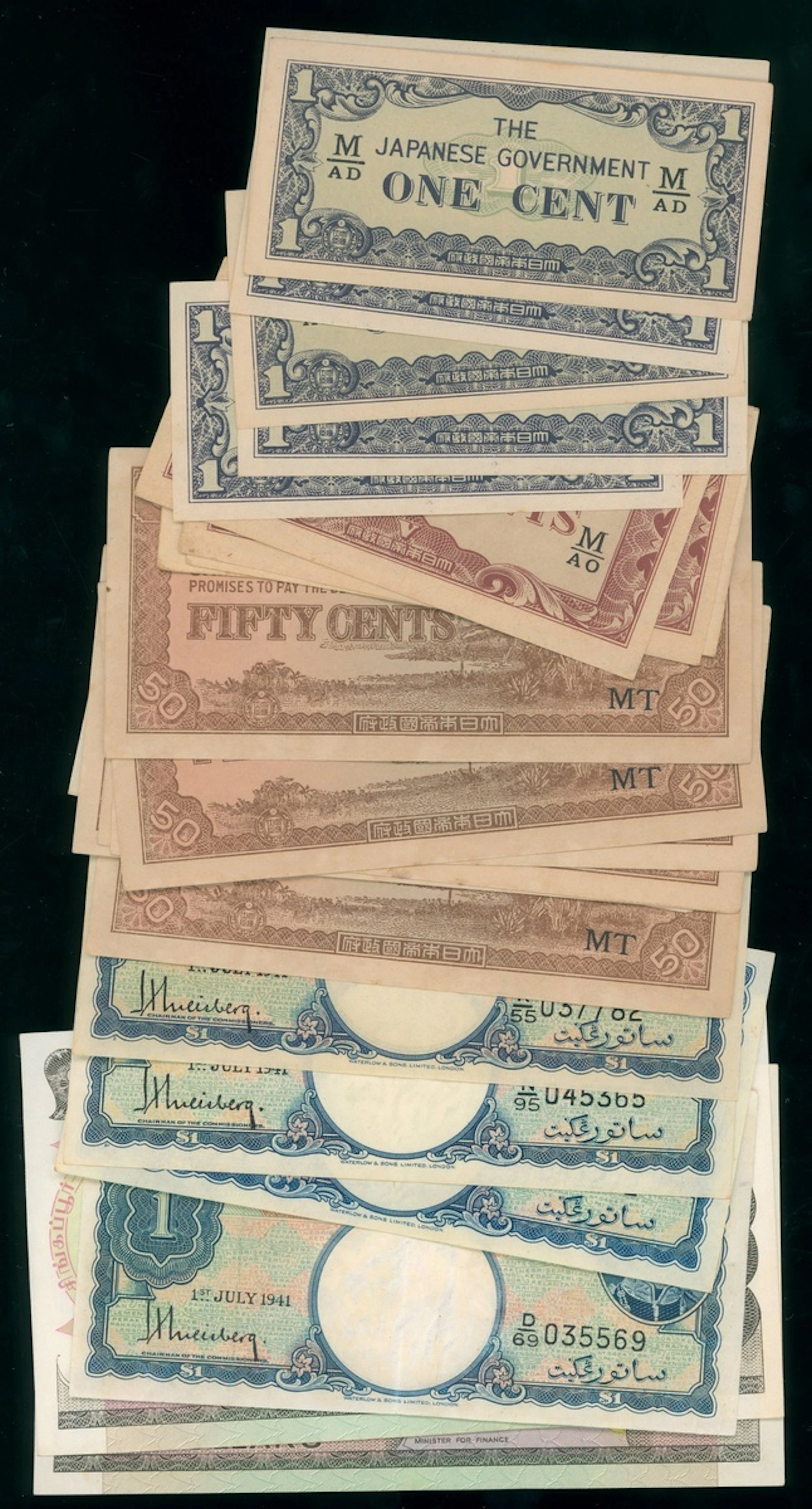 Malaya and Singapore, a group of 25x, including
