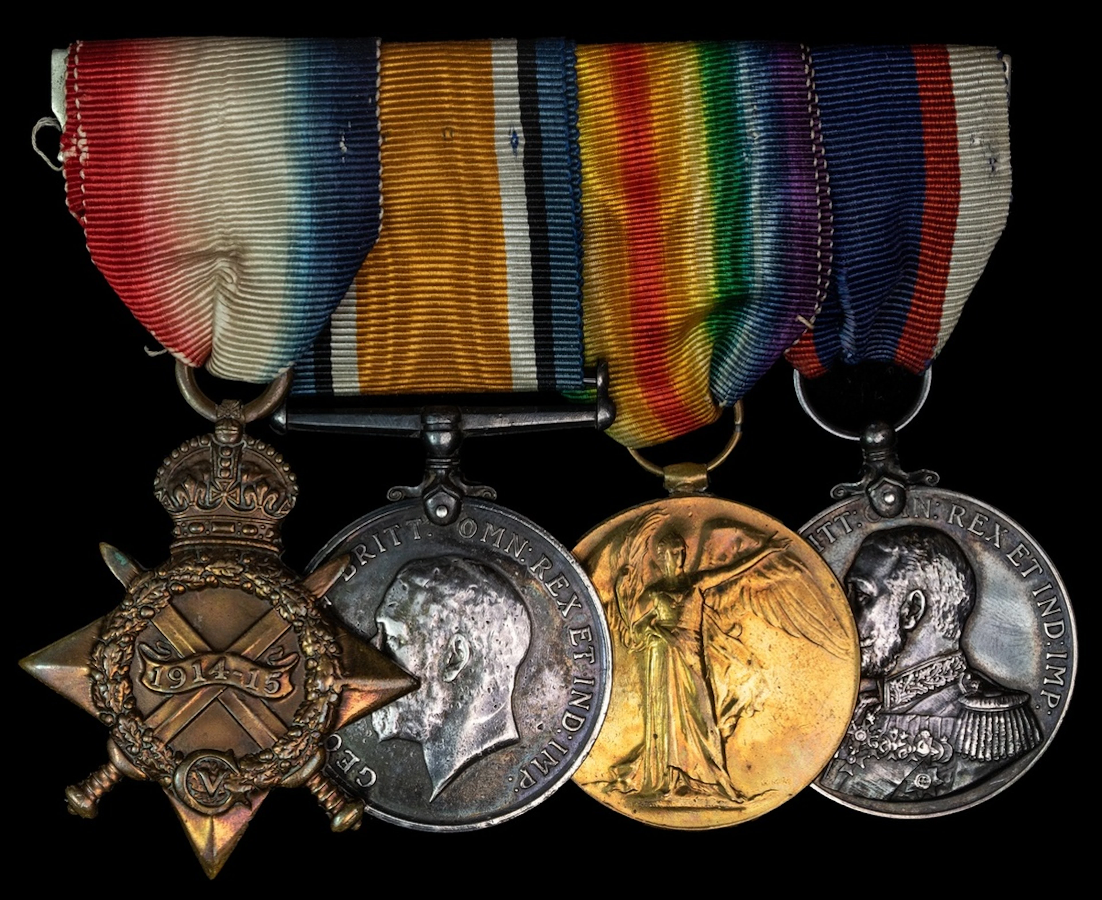 The group of four awarded to Able Seaman C. A. Lee, Royal Navy, Royal