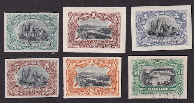 1884-1913 Post-Classic Period 1899, "Aguilitas", 50c. 1p. (2) and