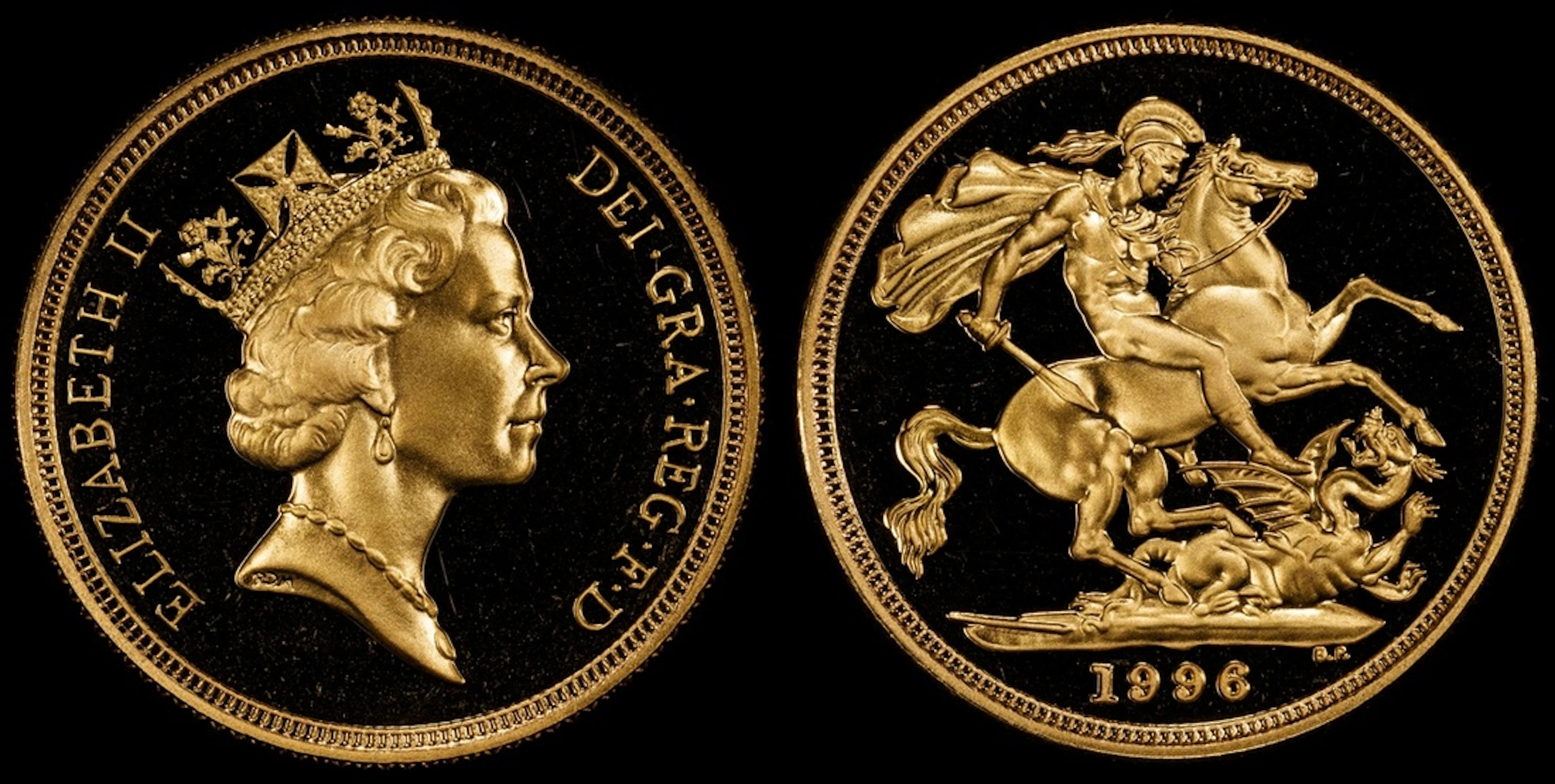 PCGS PR69 DCAM | Elizabeth II (1952-2022), Proof Sovereign, 1996