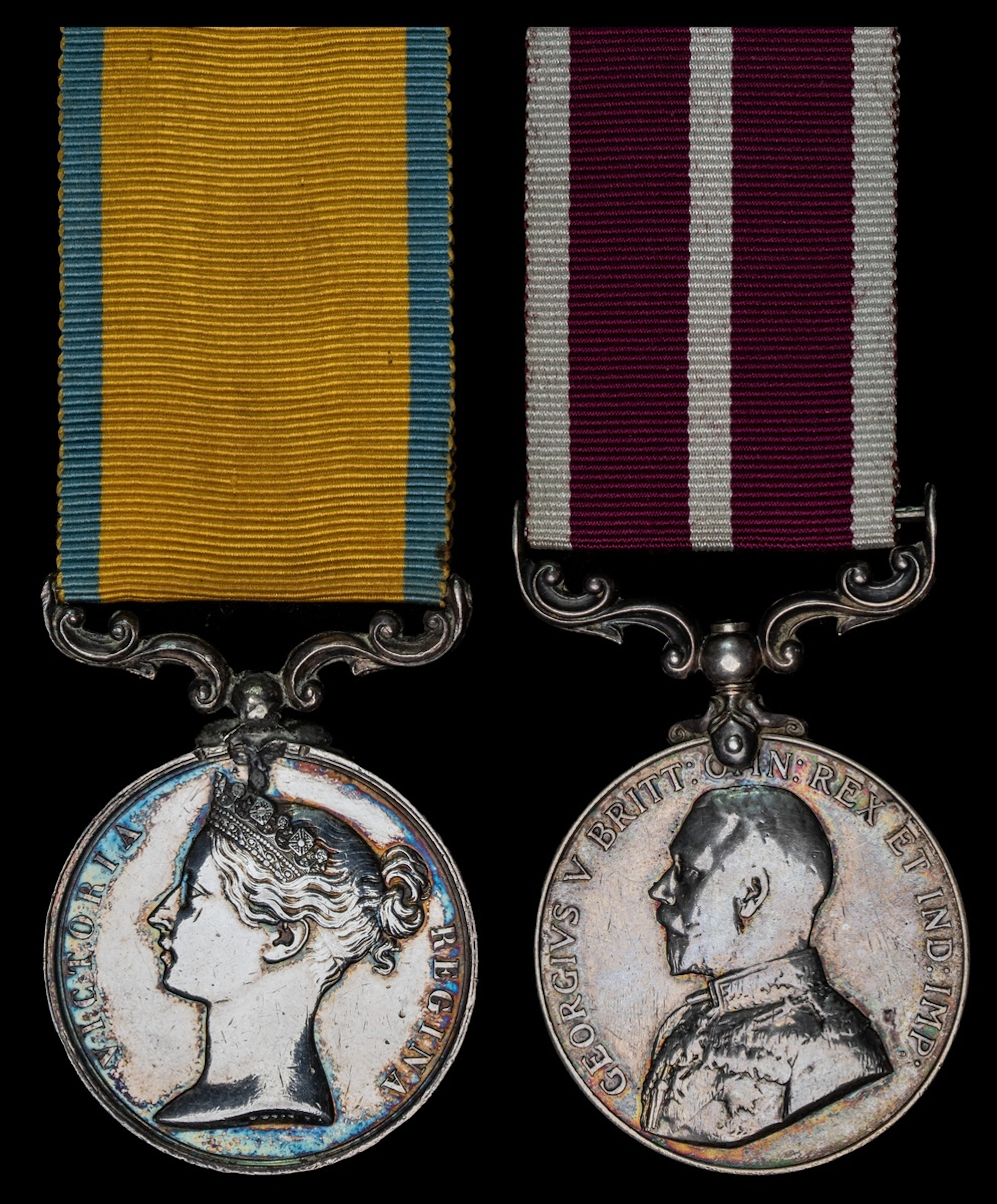 Army Meritorious Service Medal, G.V.R., 1st 'Field Marshal's bust'